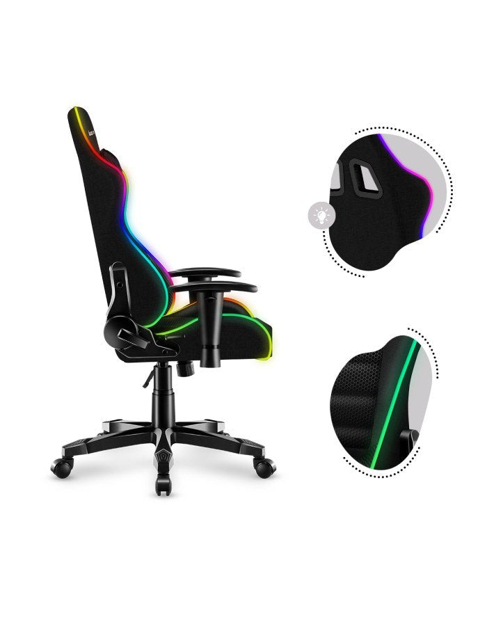 EAN 5903796010732 - Huzaro Ranger 6.0 RGB Silla para videojuegos universal Asiento (de seguridad) de butaca Negro imagen 13