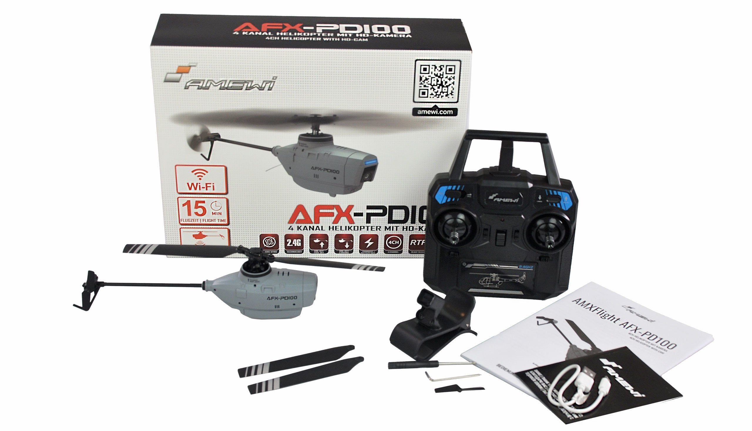 EAN 4260768515604 - Amewi PD100 modelo controlado por radio Helicóptero Motor eléctrico imagen 2