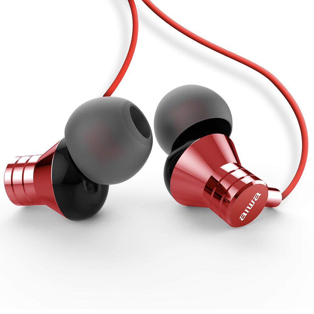 EAN 8435256897173 - Aiwa ESTM-50RD auricular y casco Auriculares Alámbrico Dentro de oído Música imagen 3