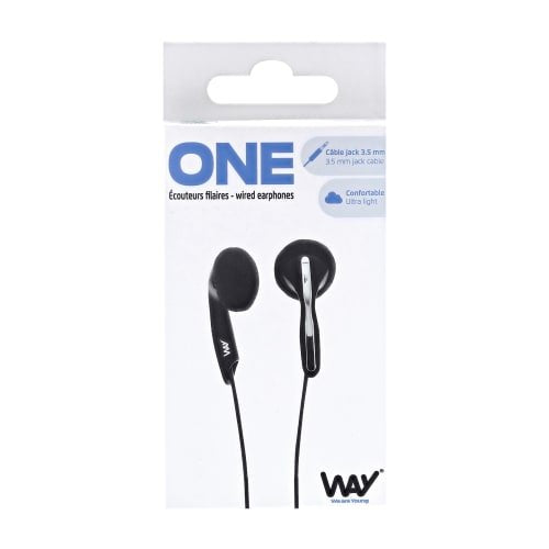 EAN 3303170114247 - T'nB One Auriculares Alámbrico Dentro de oído Música Negro imagen 4