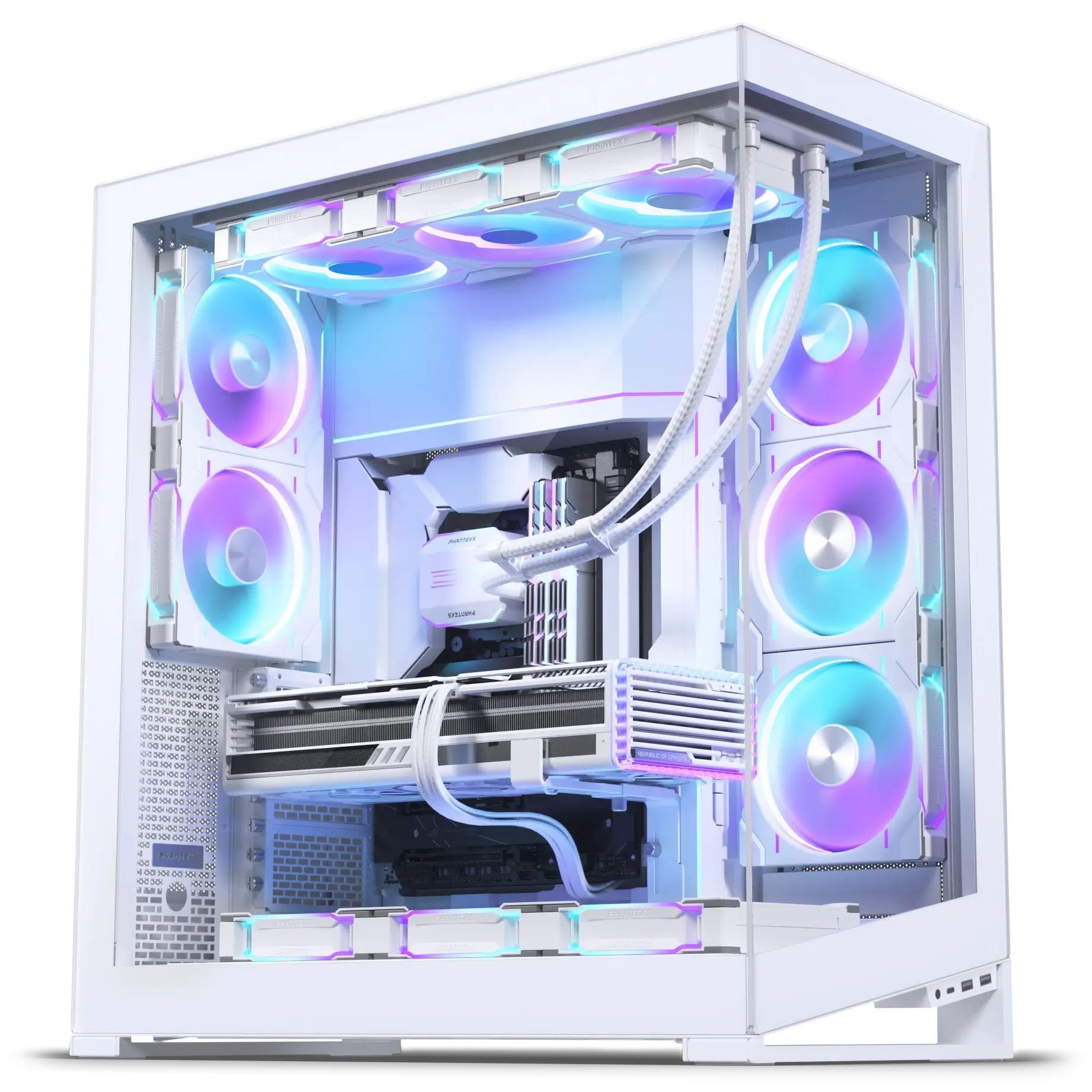Phanteks Nv9 Mk2 Argb (Blanco, Tempered Glass X 2) Ph-Nv923tg_dmw02