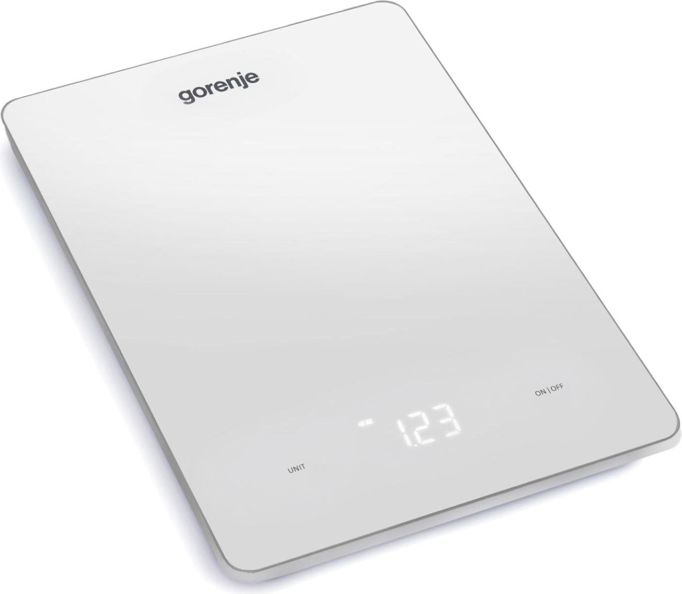 EAN 3838782552151 - Gorenje KT10LBW Blanco Encimera Rectángulo Báscula electrónica de cocina imagen 1