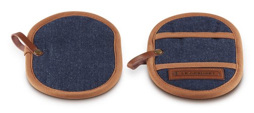 Le Creuset Potholder 2pcs 18x12,5cm Denim Blue (45900007760800)