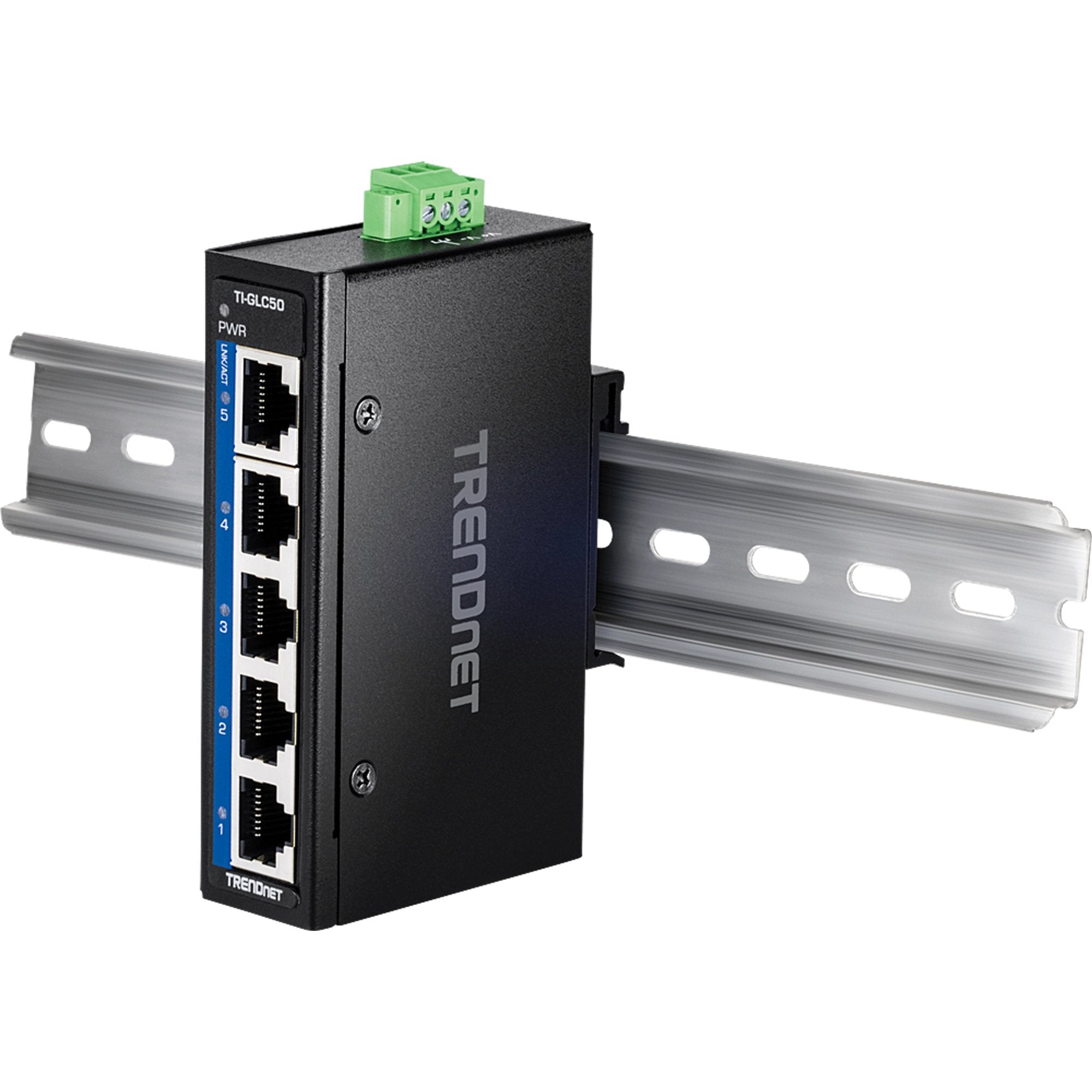 EAN 710931162820 - Trendnet TI-GLC50 switch No administrado Gigabit Ethernet (10/100/1000) Negro imagen 5