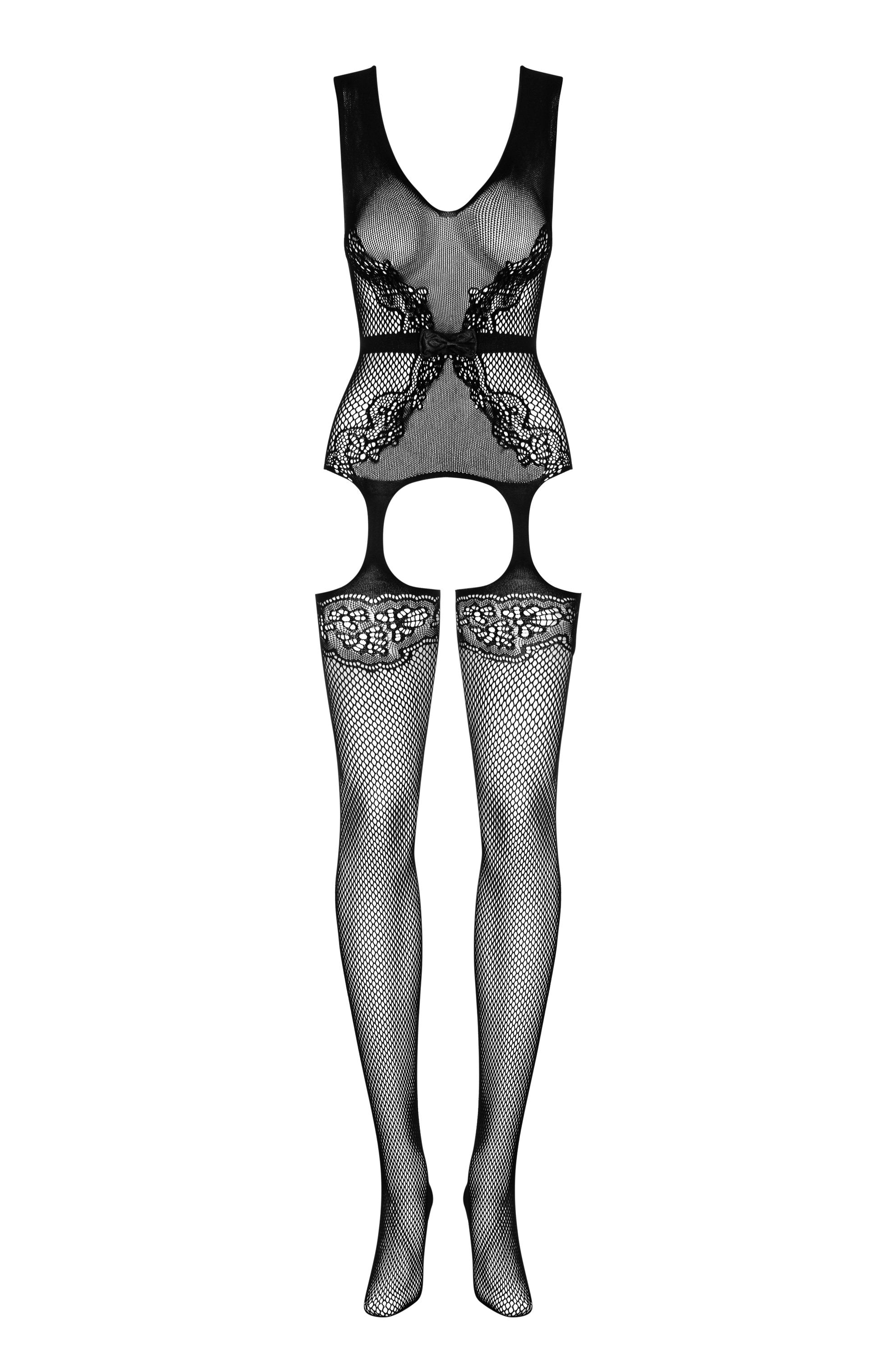 Obsessive Bodystocking Negro F217 Xl/Xxl
