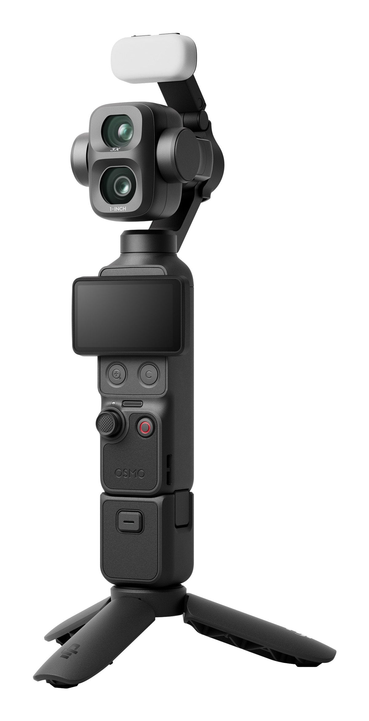 Cámara Deportiva Dji Osmo Pocket 4p Vlog Combo 4k 240fps Autonomía 210 Min Cmos 1" Active Track 8.0 Estabilización Mecánica 3 Ejes Negro