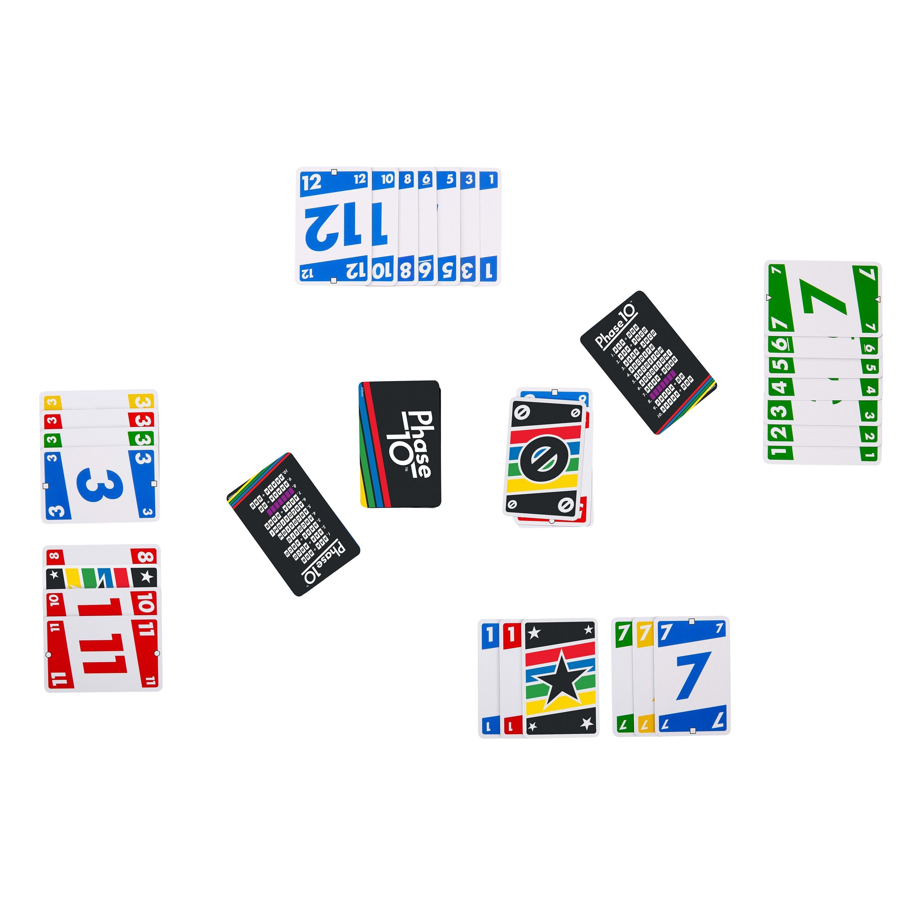 Juego De Cartas Mattel Phase 10