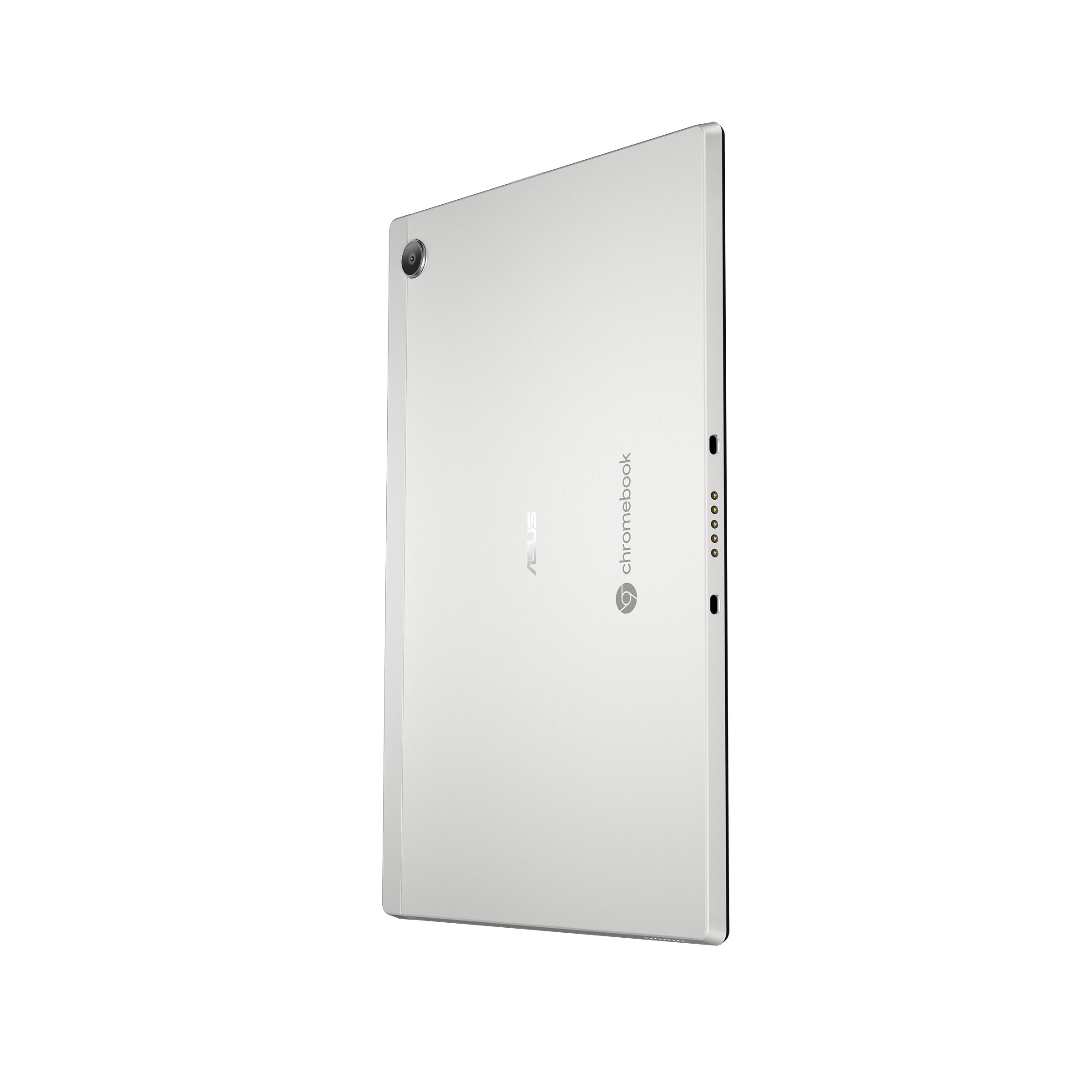 Asus Chromebook Cm30 Detachable Cl3001dm2a-R70323 - Ordenador Portátil 10.51" Wuxga (Arm Cortex Kompanio 520, 8gb Ram, 128gb Emmc, Arm Mali-G52 Mc2, Chromeos) Plata Niebla - Teclado Qwerty Español