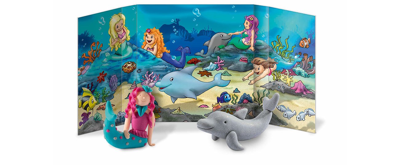 Fimo Set Mod.Masse Fimo Niños F&P Sirena