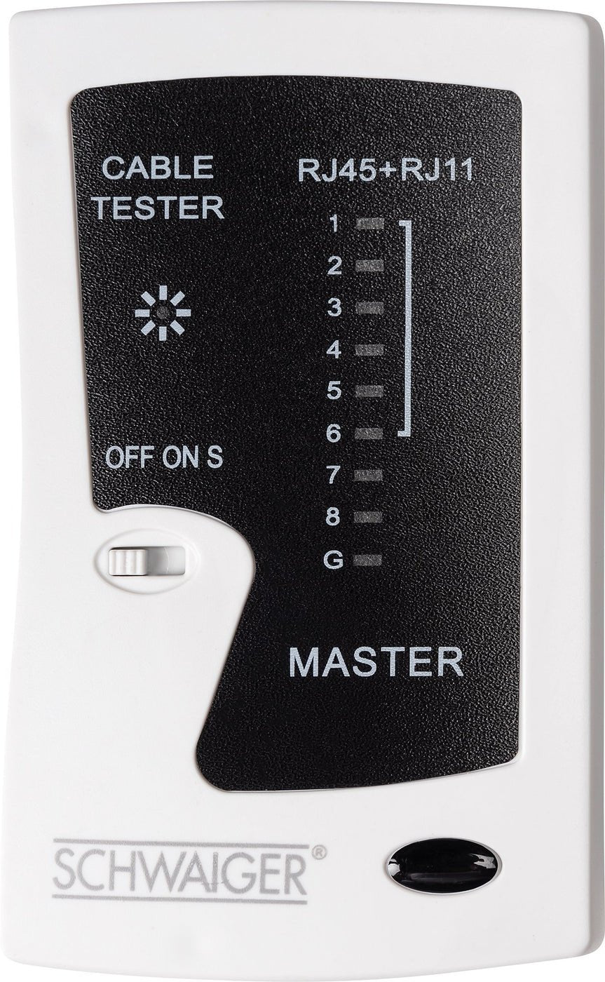 EAN 4004005021592 - Schwaiger NWM1 531 comprobador de cables de red Negro, Blanco imagen 2