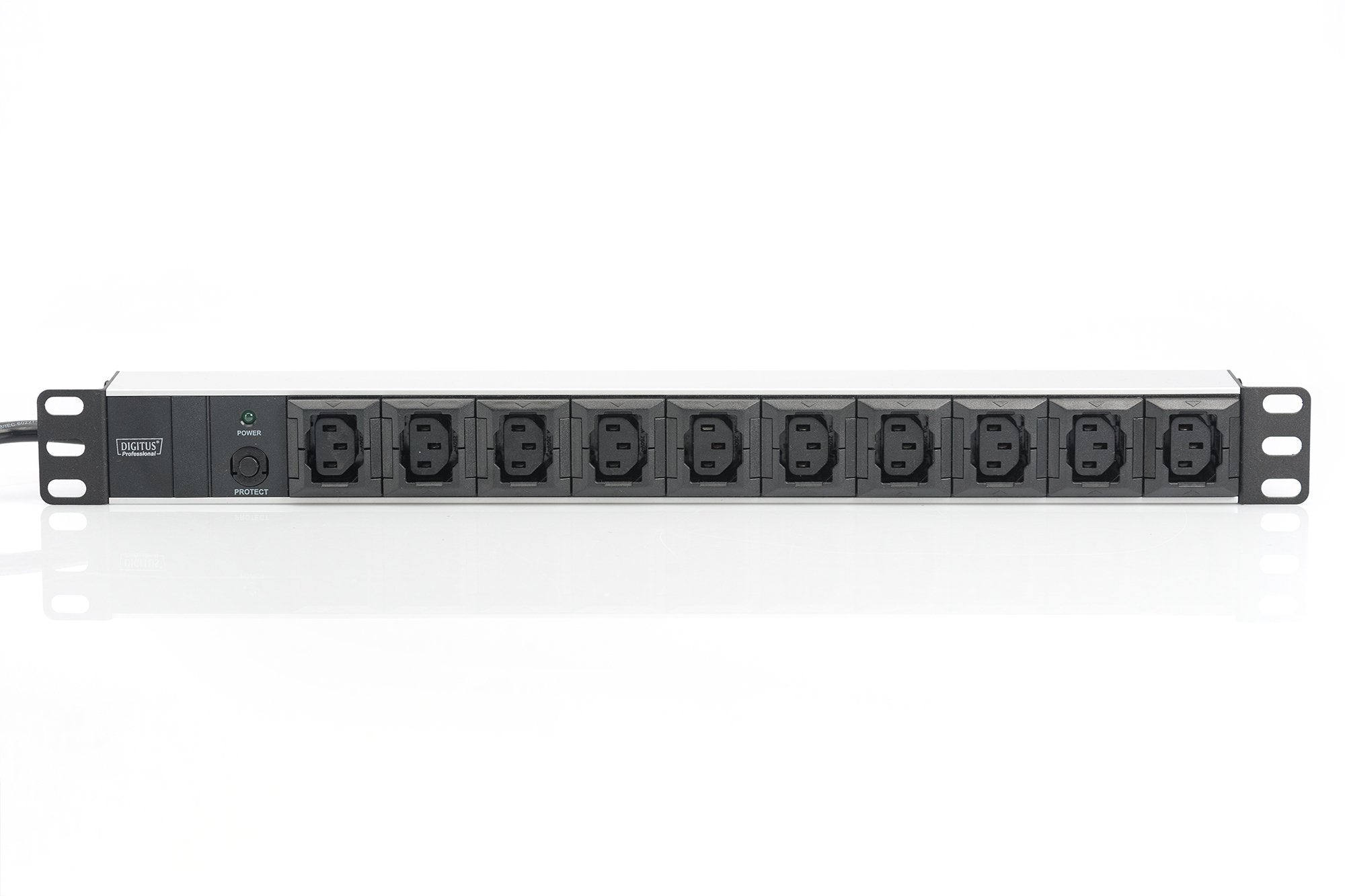 EAN 4016032266426 - Digitus DN-95404 limitador de tensión Negro 10 salidas AC 250 V imagen 2
