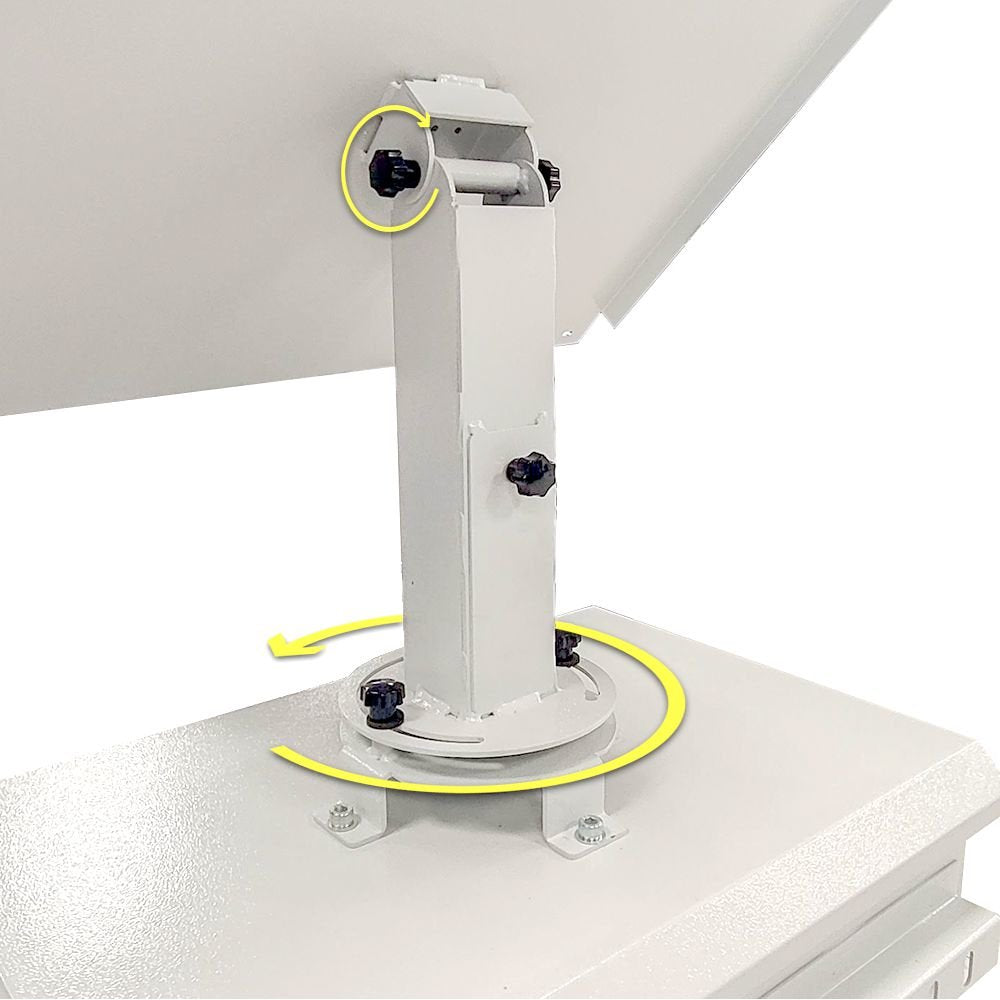 EAN 5420016872326 - Lanview RCCTV007 armario rack 12U Blanco imagen 4