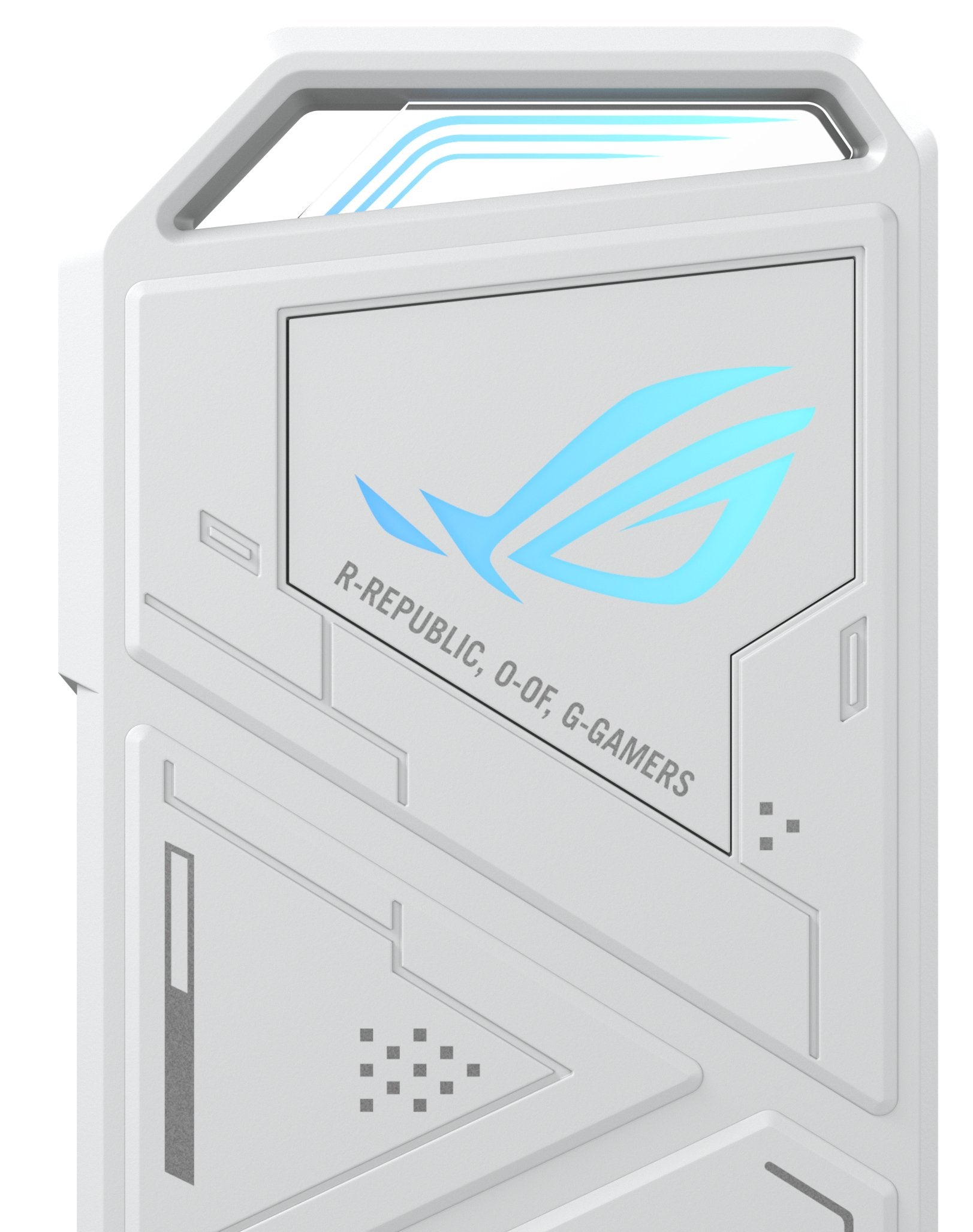 EAN 4711387563366 - ASUS ROG Strix Arion White Edition Caja externa para unidad de estado sólido (SSD) Blanco M.2 imagen 3