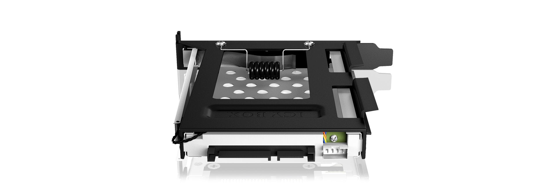 EAN 4250078160281 - ICY BOX IB-2207StS 8,89 cm (3.5") Bandeja para disco duro Negro imagen 3
