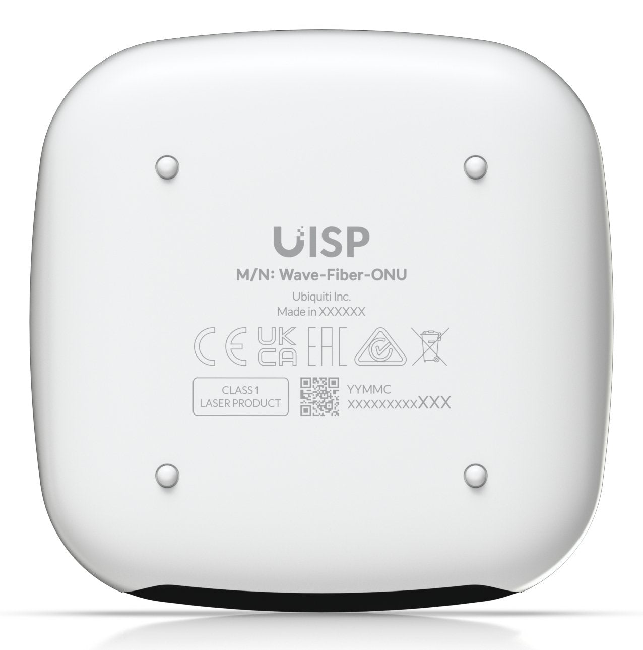 Ubiquiti Wavefiber Onu Convertidor De Medio 2488 Mbit/S 1490 Nm Negro, Blanco