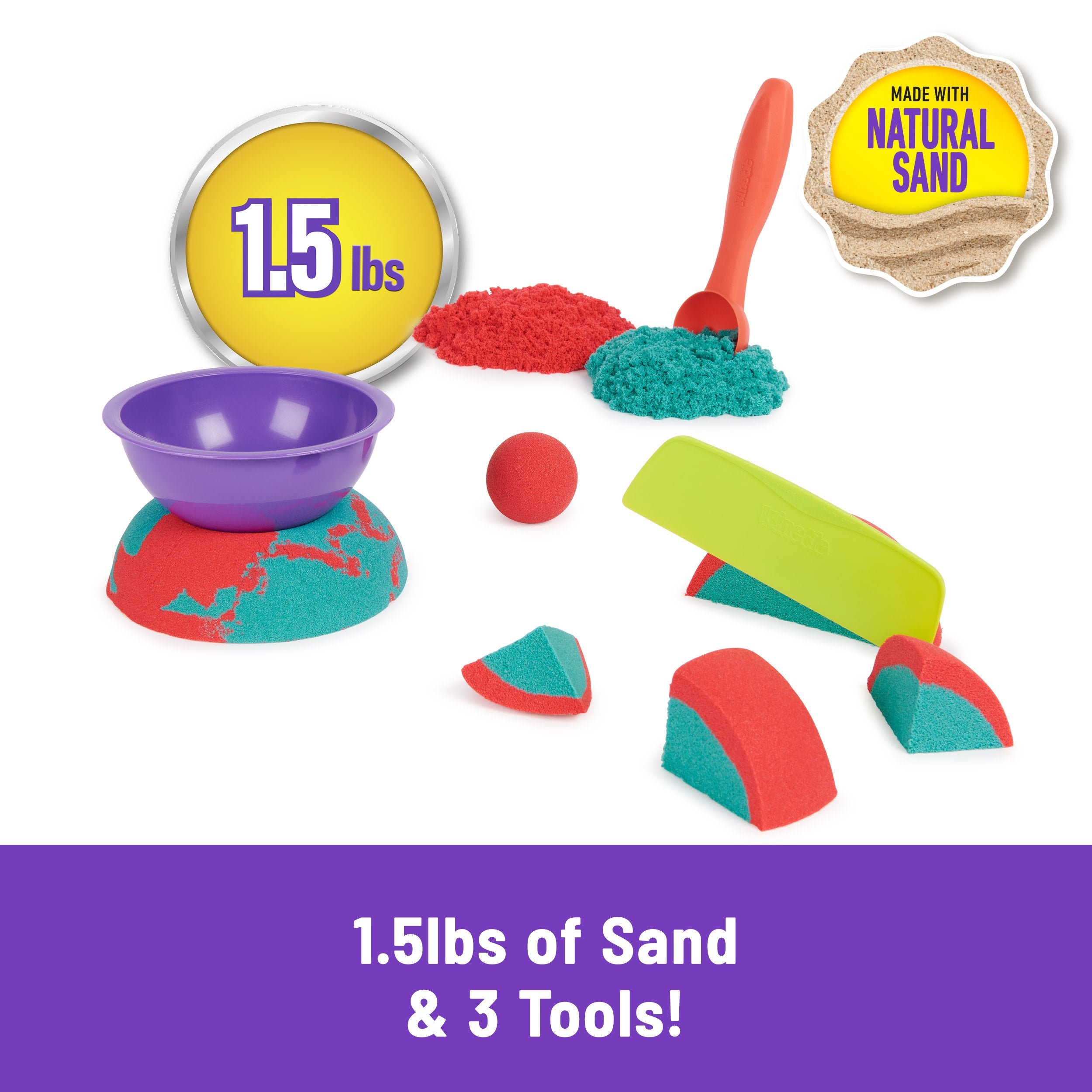 EAN 778988491652 - Kinetic Sand KNS ACK Mold N Flow SW GML imagen 2