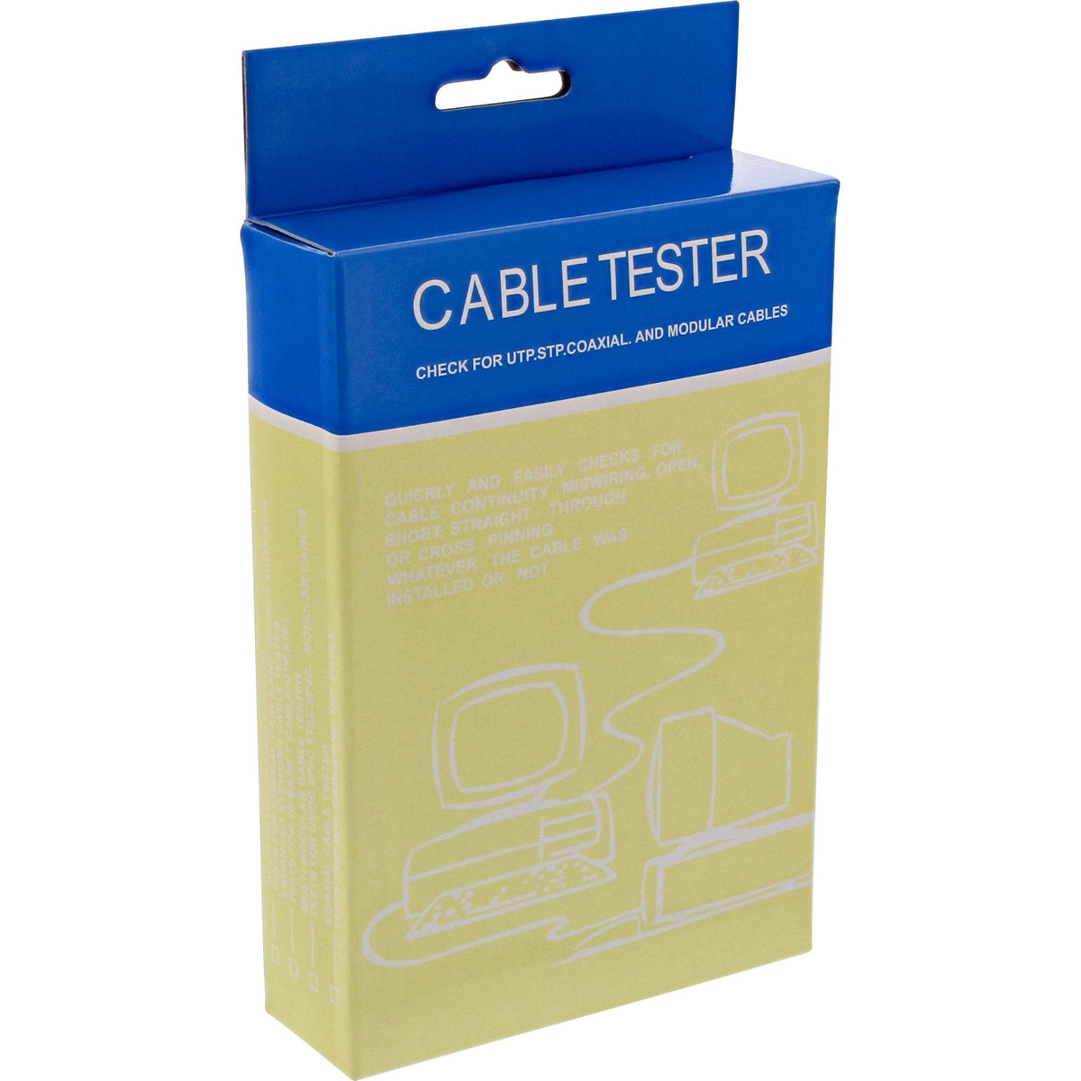 Comprobador Inline Para Cables Y Conectores Rj45 Con 9 Led De Control