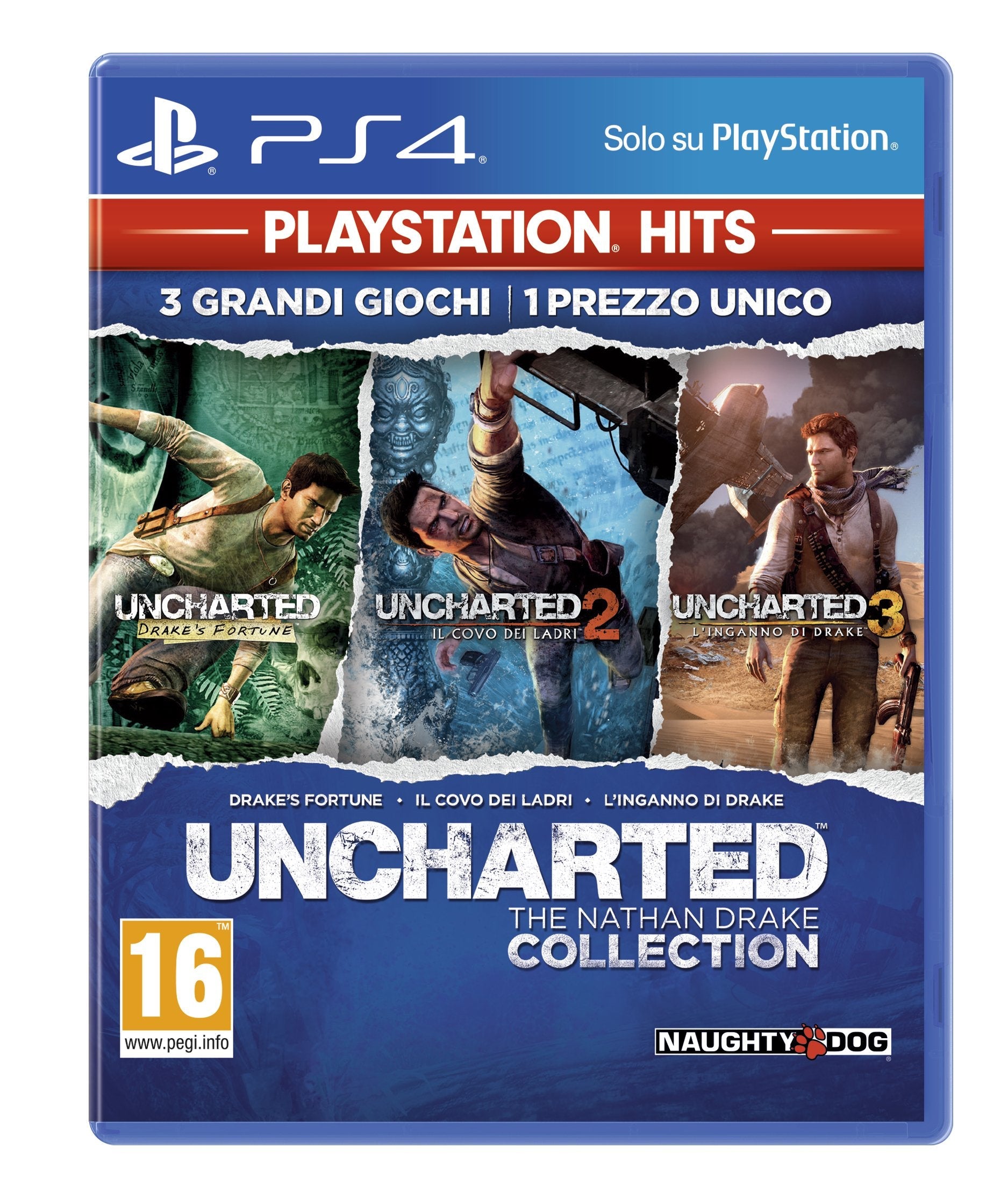 Sony Uncharted: The Nathan Drake Collection, Ps Hits, Ps4 Playstation 4