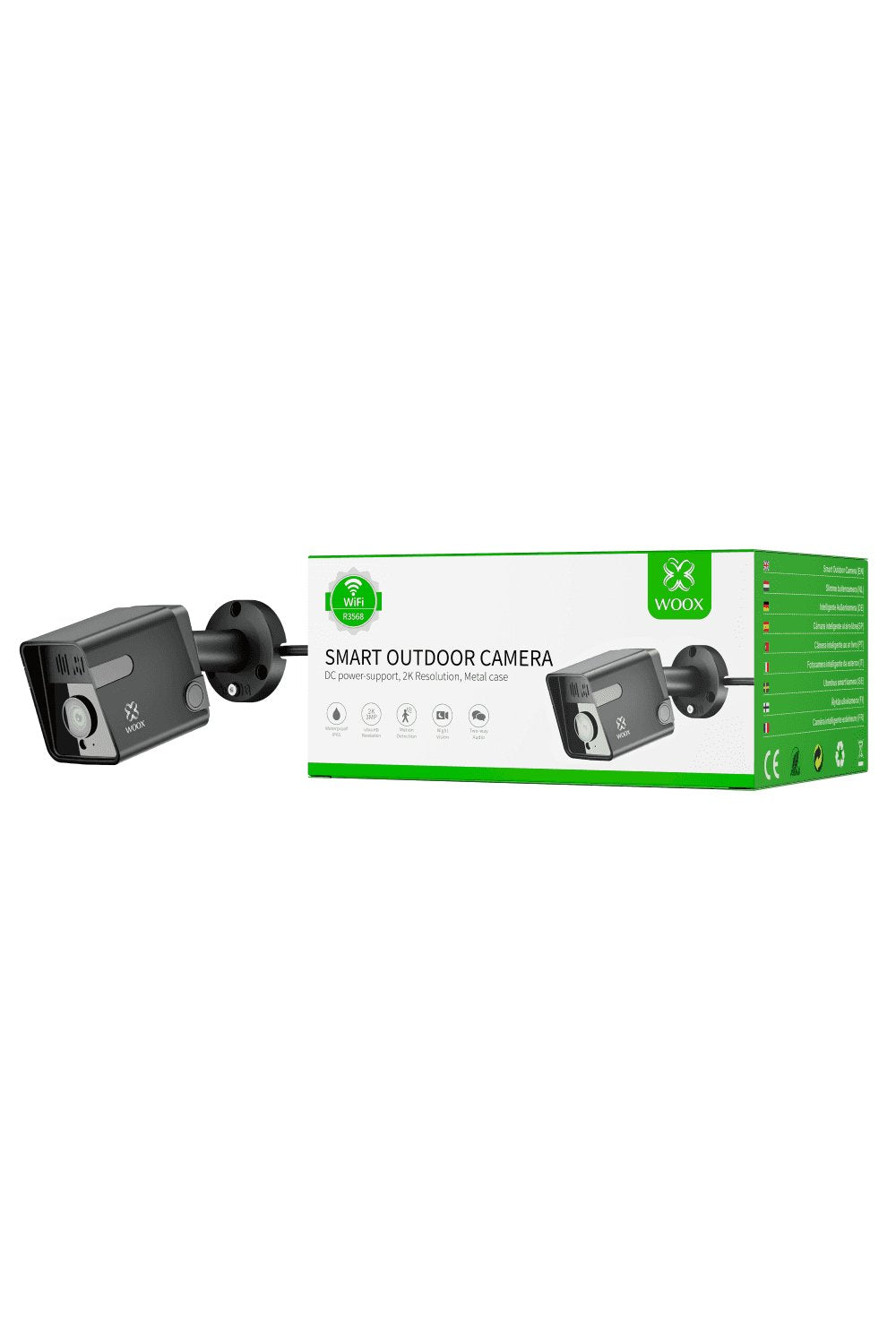 EAN 8435606735971 - WOOX R3568 cámara de vigilancia Bala (forma) Cámara de seguridad IP Exterior 2304 x 1296 Pixeles Pared imagen 3