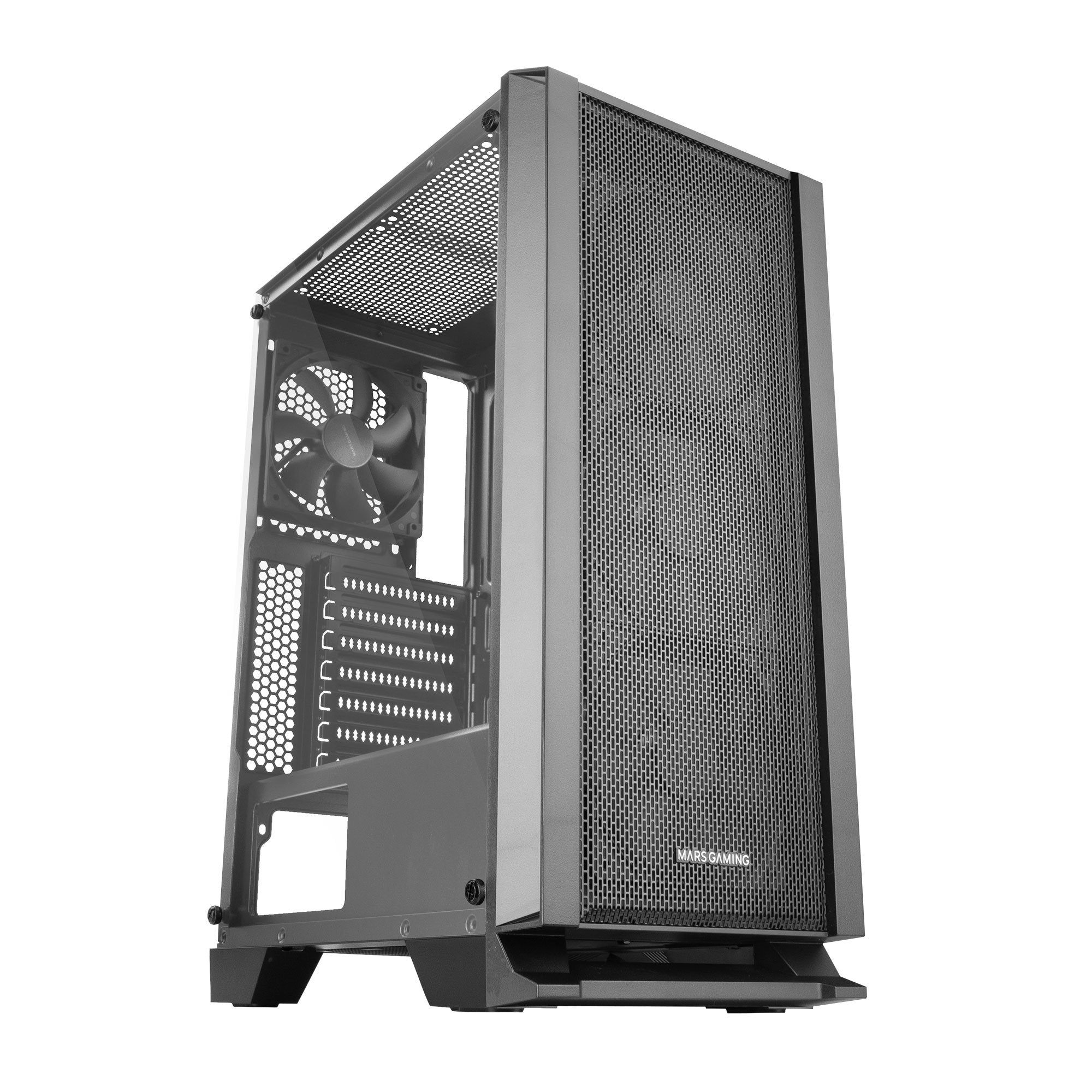Caja Pc Marsgaming Atx Mc-Master Negro