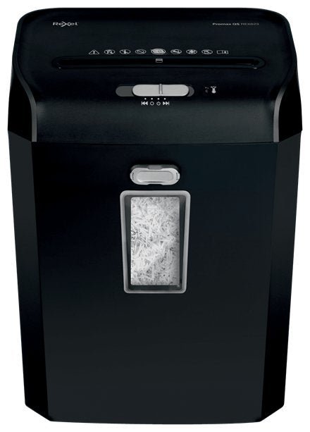 Triturador Rexel Qs Rex823 De Papel Corte Cruzado 60 Db 22 Cm Negro