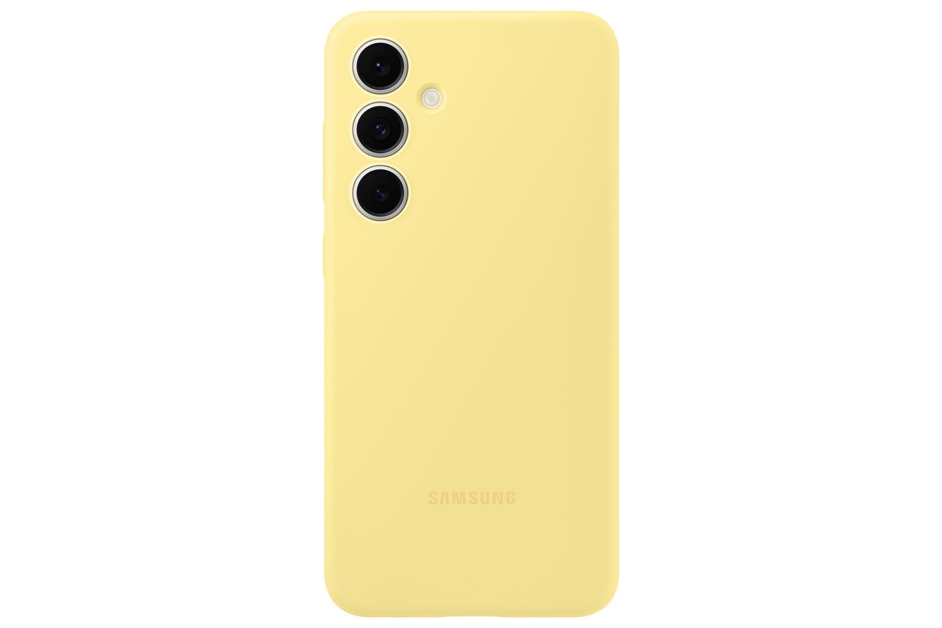 Samsung Silicone Case Do S24 Fe S721 Zólty