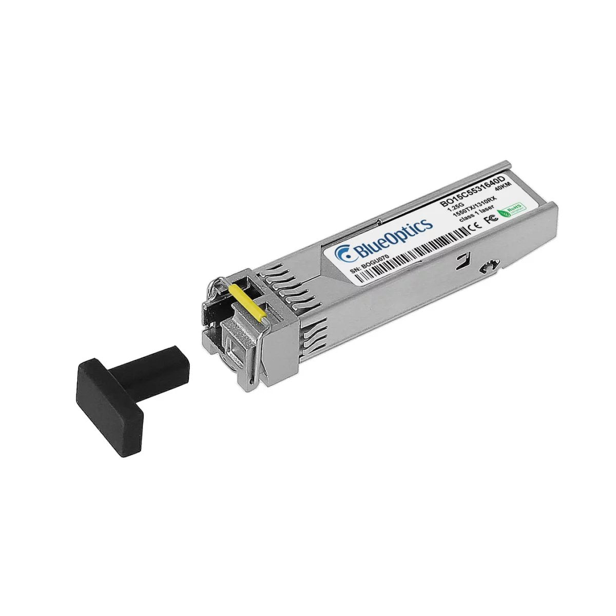 Blueoptics Extreme Networks Mgbic-Bx40-D-En Blueoptics Bo15c5531640d Sfp Transceiver, Lc-Simplex, 1000base-Bx-D, Singlemode Fiber, Tx1550nm/Rx1310nm, 40km