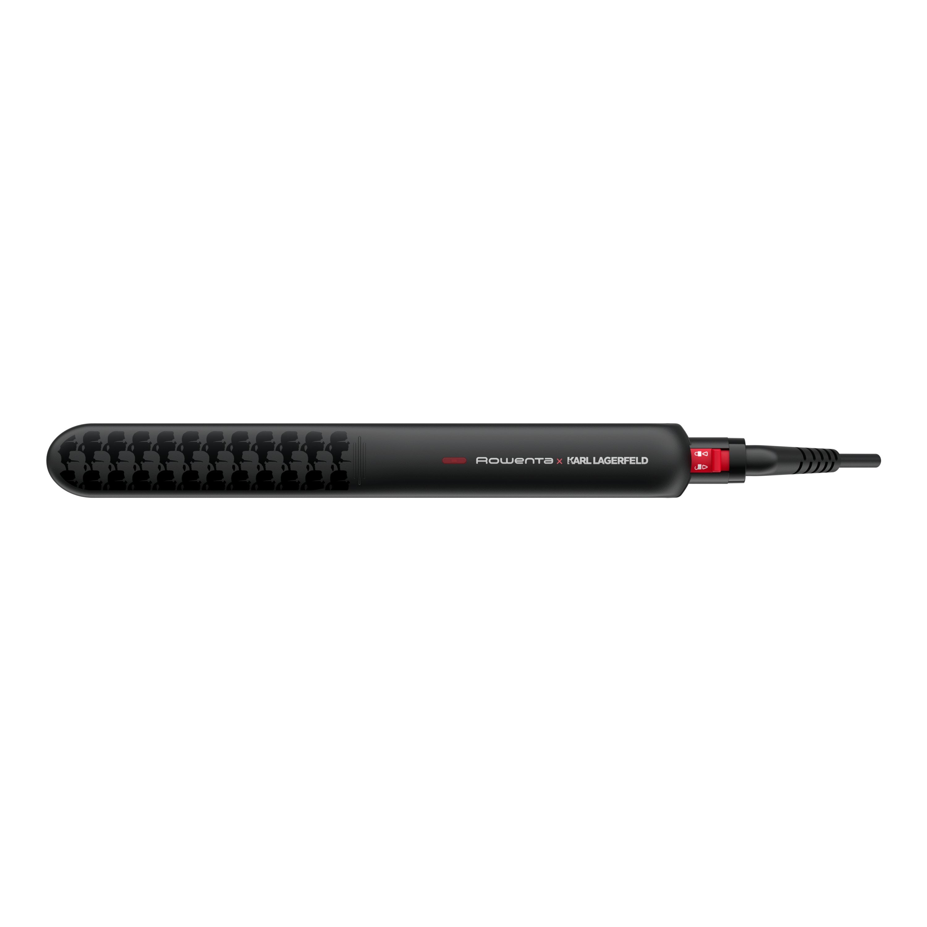 EAN 3121040084922 - Rowenta X KARL LAGERFELD SF321L Plancha de pelo Caliente Negro, Rojo imagen 2