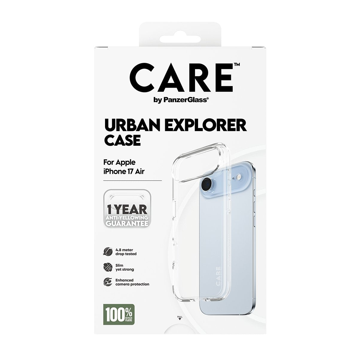 EAN 5715685027000 - PanzerGlass CARE by ® Flagship Case Transparent Urban Explorer w. Clear Frame iPhone 17 Air funda para te imagen 3