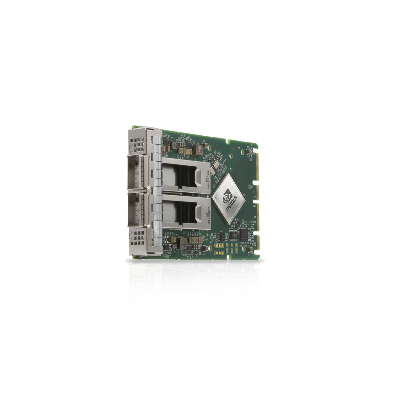 Nvidia Connectx-6 Dx Adaptador De Red Pcie 4.0 X16 100 Gigabit Qsfp56 X 2