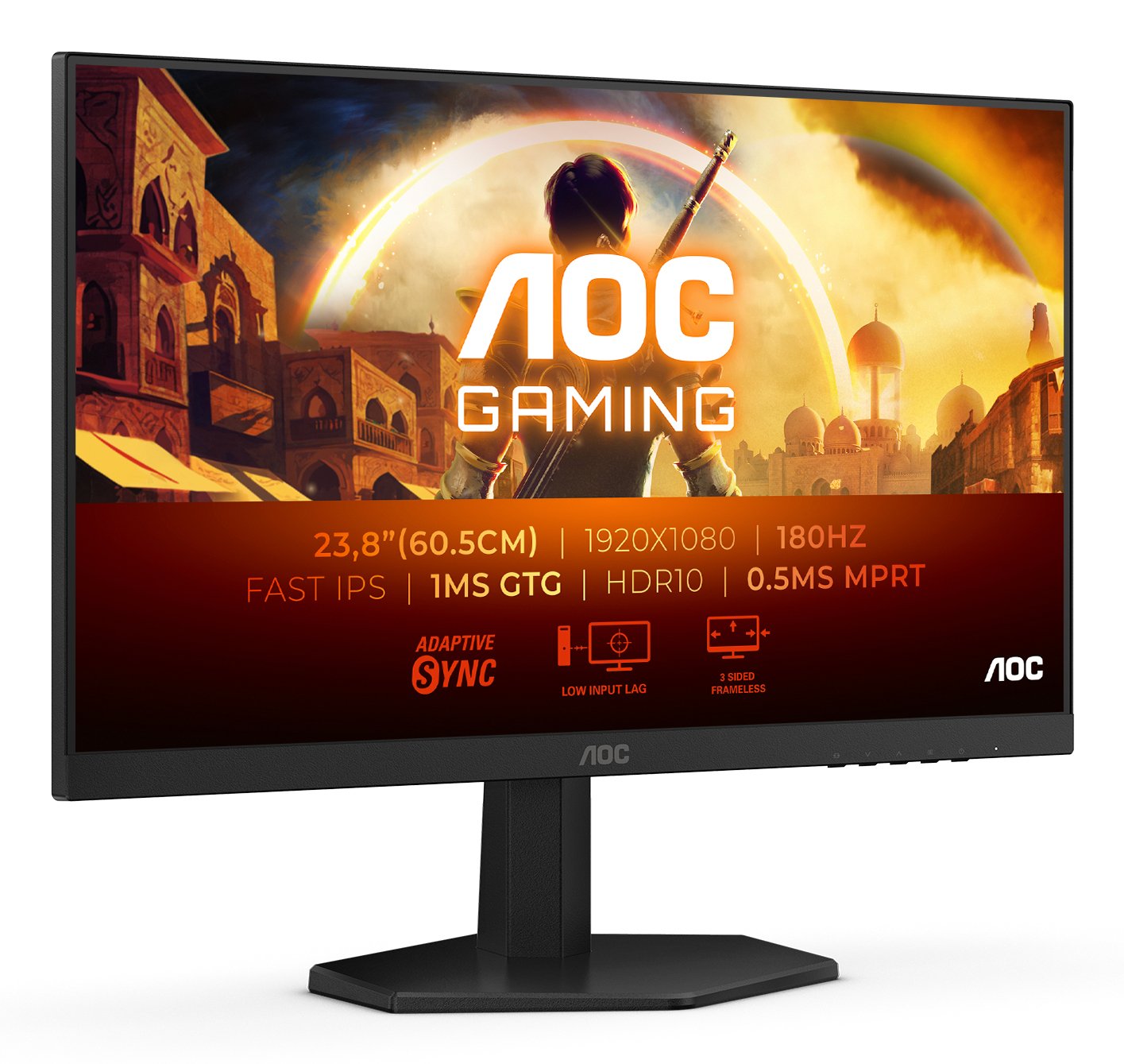 EAN 4038986642583 - AOC G4 24G42E pantalla para PC 61 cm (24") 1920 x 1080 Pixeles Full HD LCD Negro imagen 12