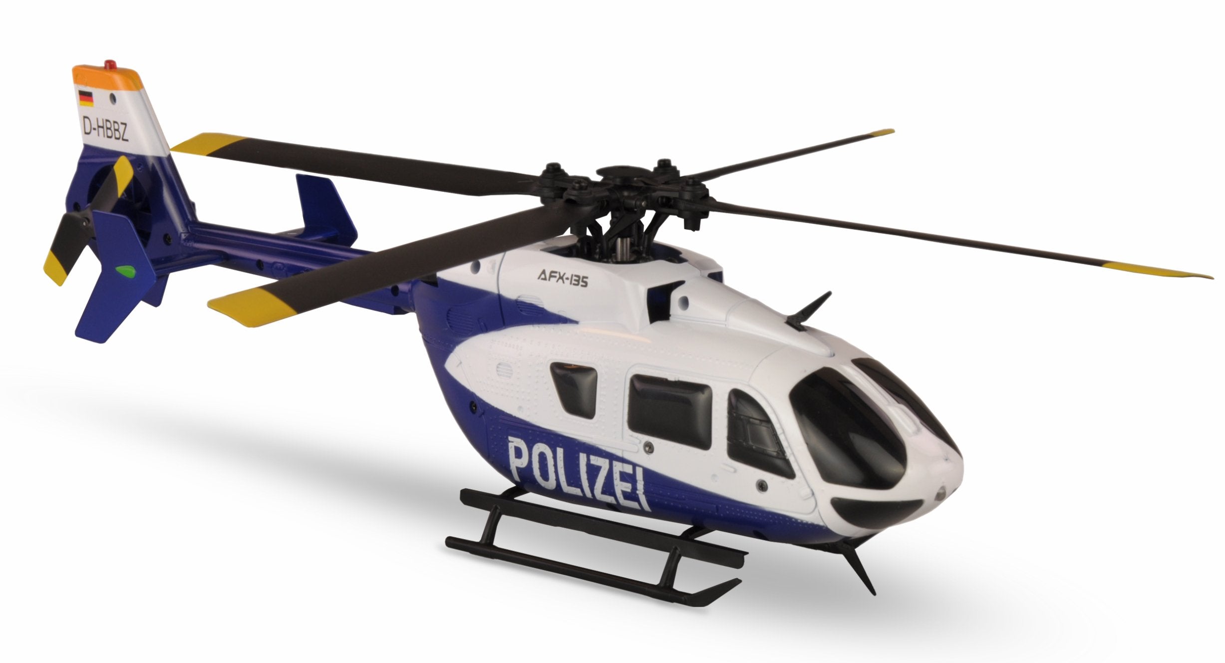 Amewi Rc Helicóptero Afx-135 Polizei Li-Po Akku 350mah/14+
