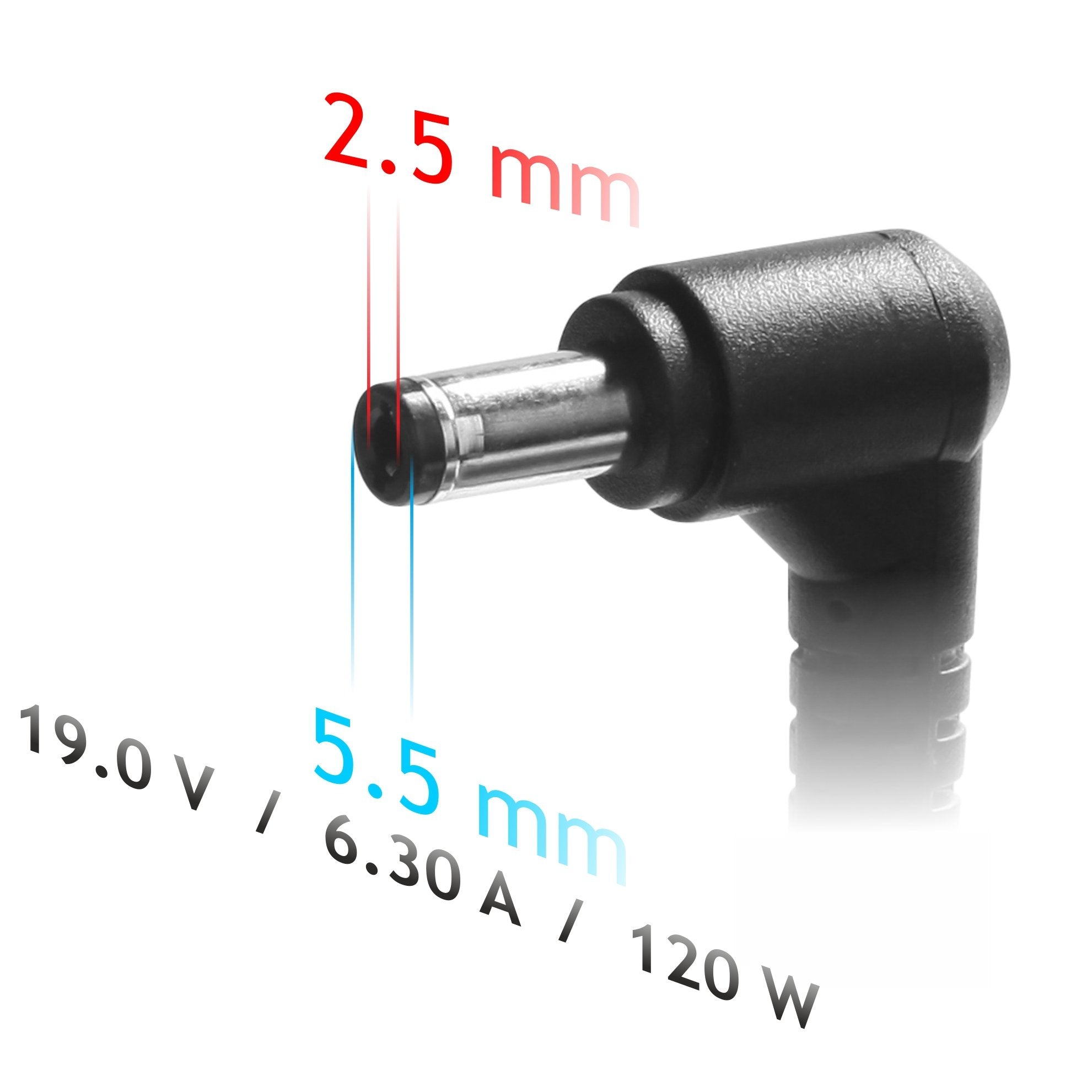EAN 5901720133755 - Akyga AK-ND-44 Ersatz-Netzteil für Notebook Schwarz adaptador e inversor de corriente Interior 120 W Negr imagen 3