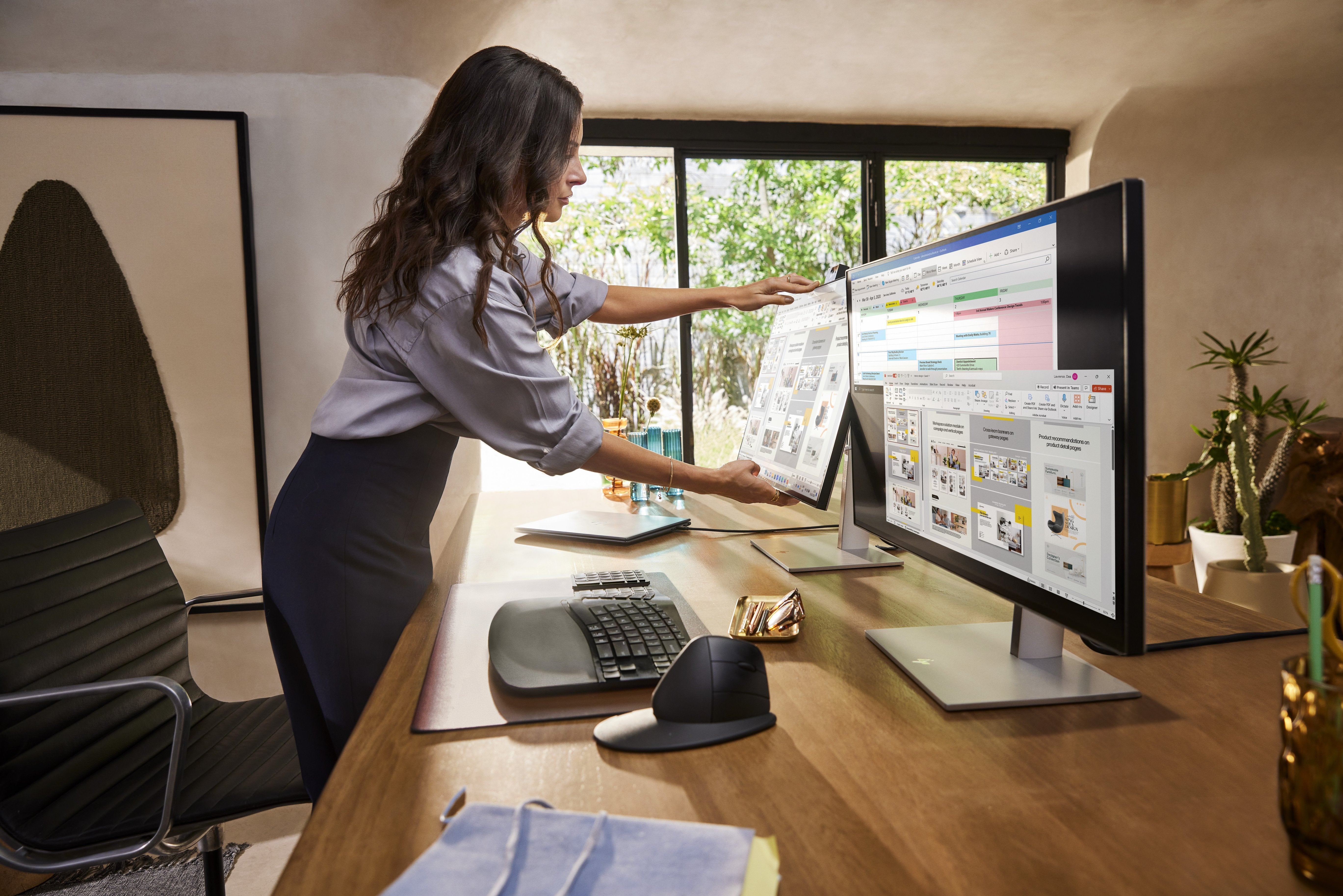 EAN 5715063748893 - HP Series 7 Pro 727pm pantalla para PC 68,6 cm (27") 3840 x 2160 Pixeles 4K Ultra HD LCD Plata imagen 10