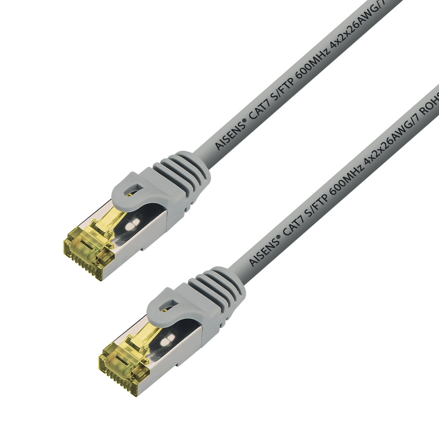 EAN 8436574703870 - AISENS A146-0334 cable de red Gris 1 m Cat7 S/FTP (S-STP) imagen 1