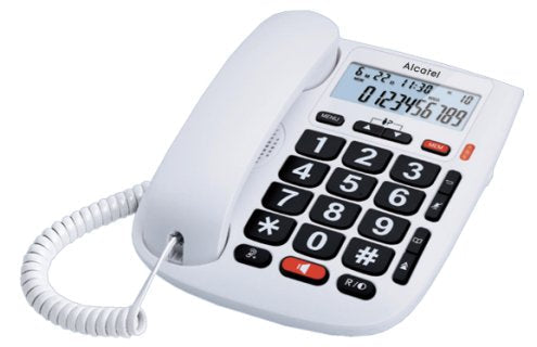 Telefono C/Cable Alcatel Tmax20 Blanco