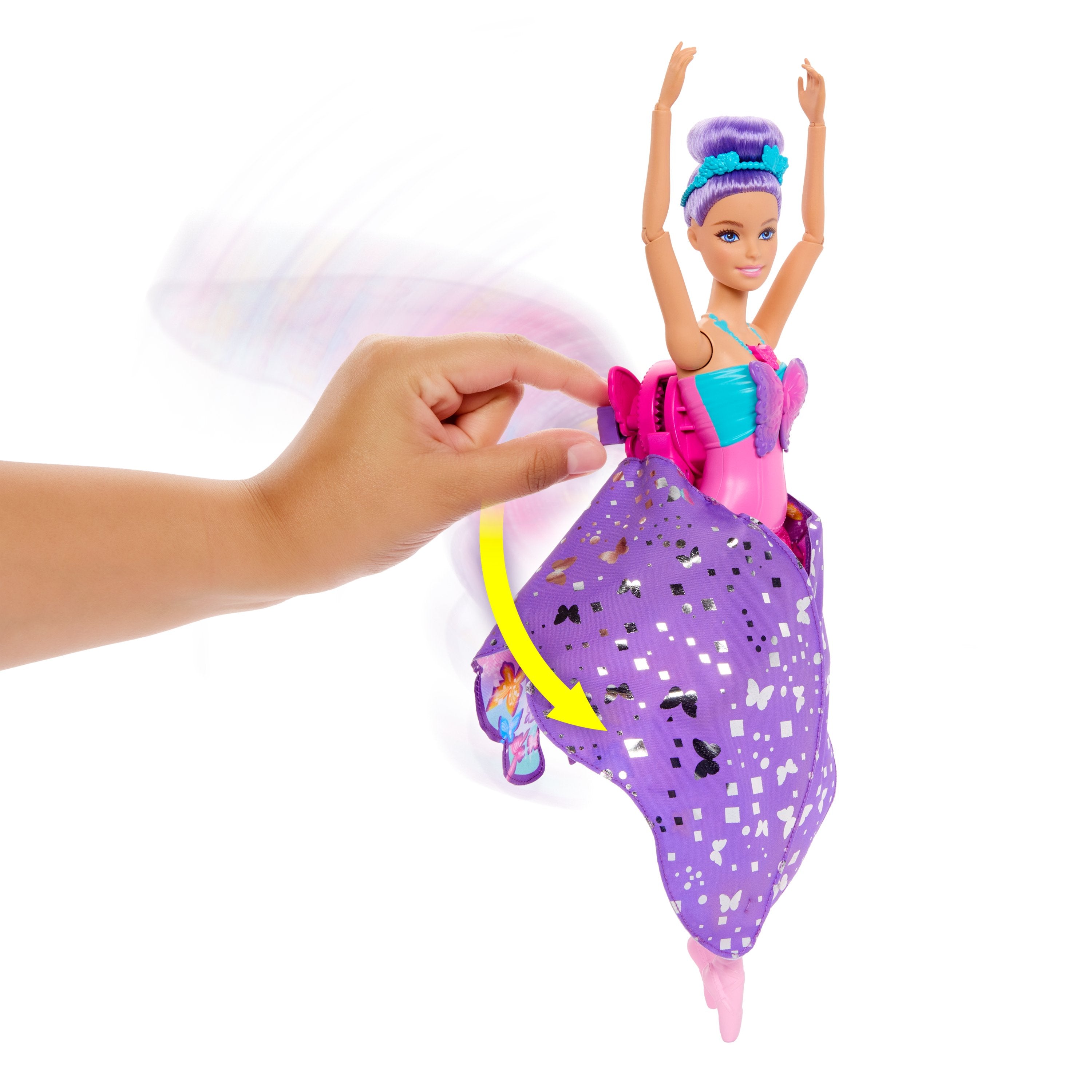 Mattel Barbie Mariposa Bailarina, Muñeca Hxj10