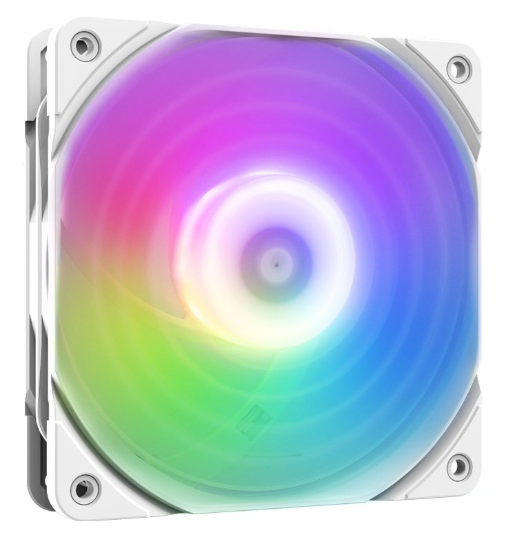 Ventilador Pc Zm-Af 120r Argb Blanco