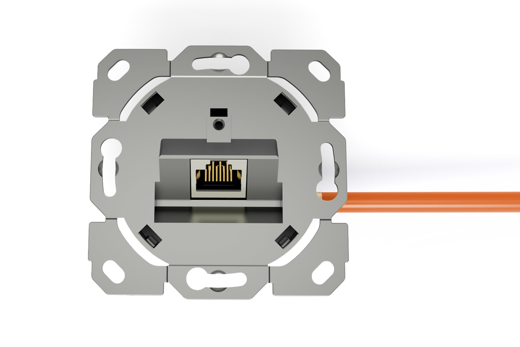 EAN 4016032485728 - Digitus DN-9010/8-1 toma de corriente RJ-45 Blanco imagen 6