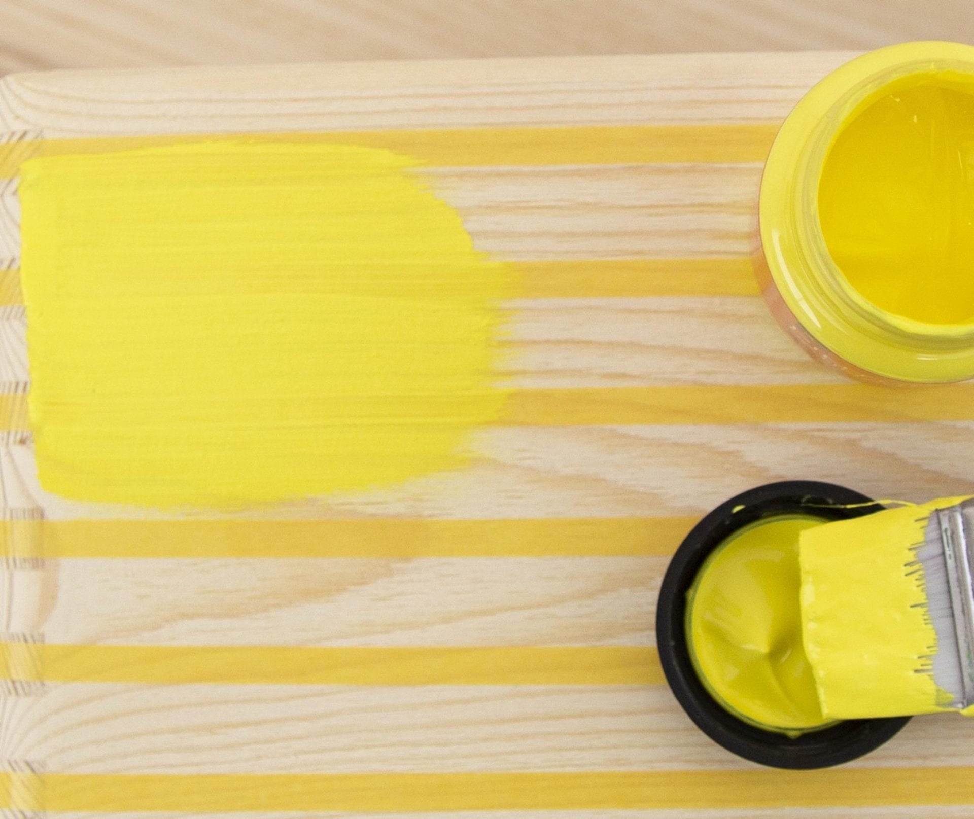 La Pajarita Témpera Escolar Bote De 35ml Satinada Amarillo Medio L-27