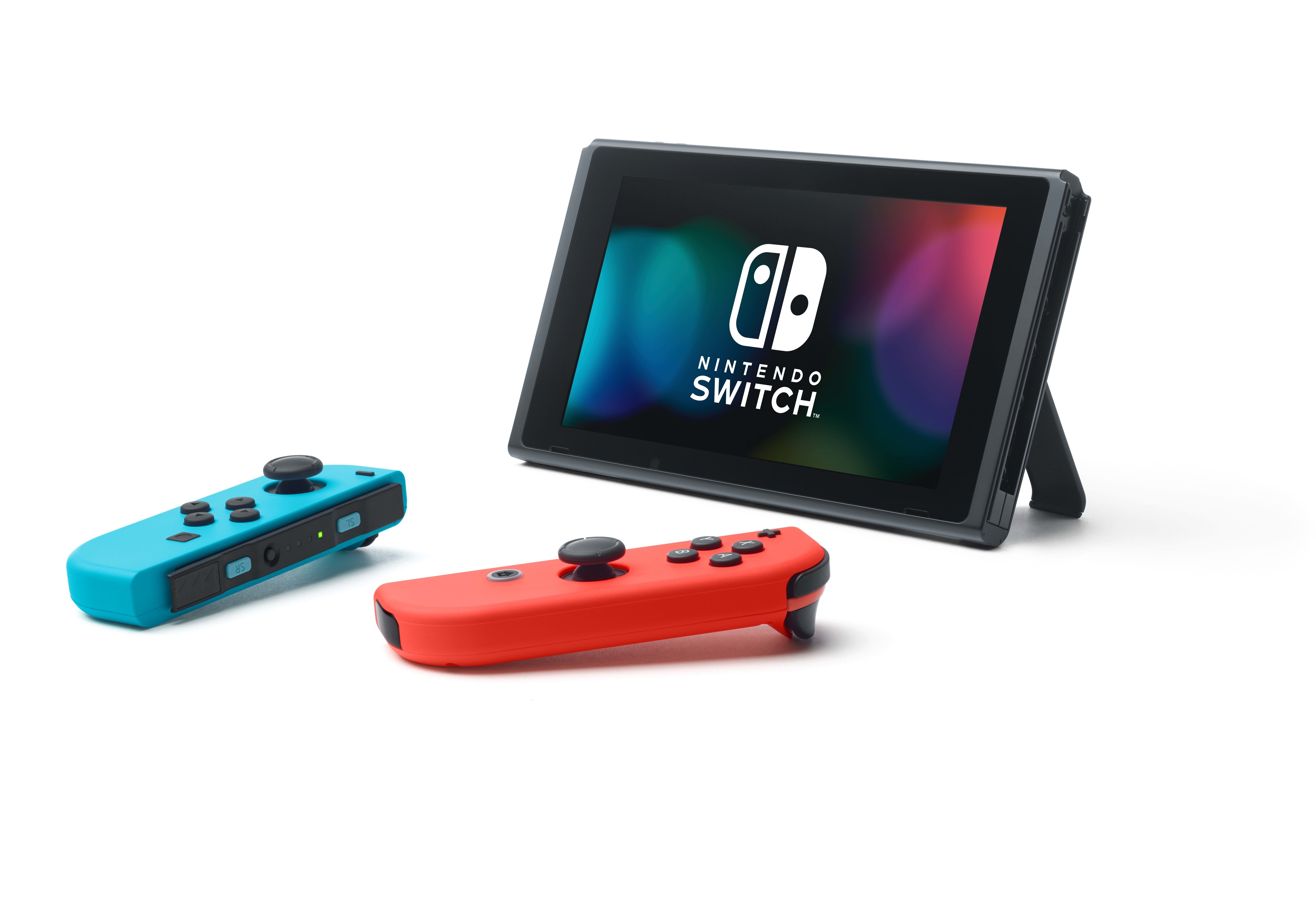 Nintendo Switch Azul Neón Rojo Neón 2022 2 Mandos Joy-Con