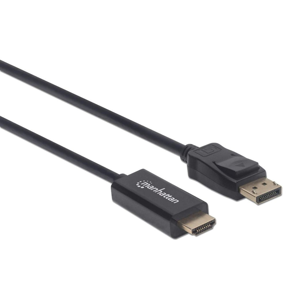 Manhattan 153195 Adaptador De Cable De Vídeo 1 M Displayport Hdmi Negro