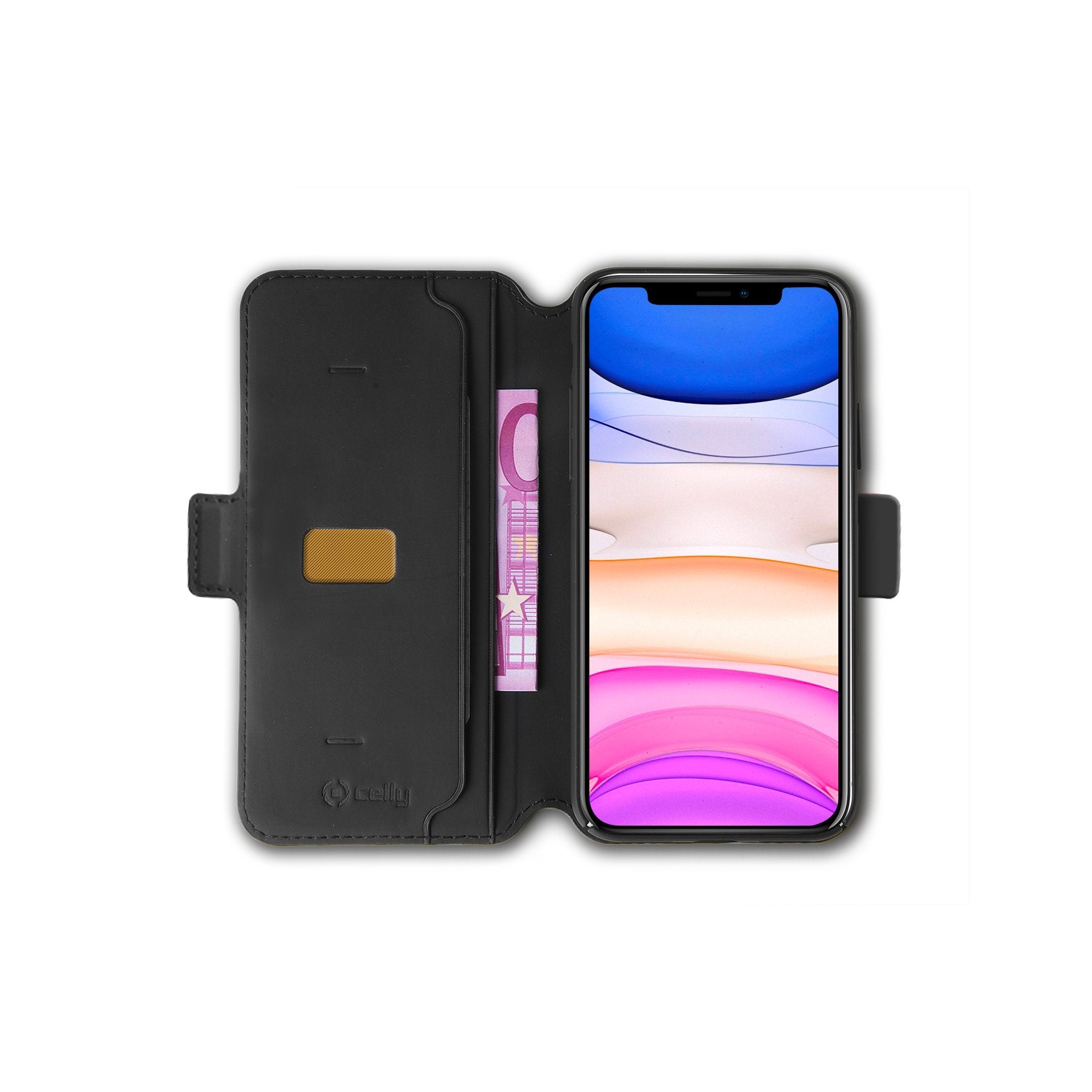 EAN 8021735752929 - Celly PrestigeM funda para teléfono móvil 15,5 cm (6.1") Funda cartera Negro imagen 2