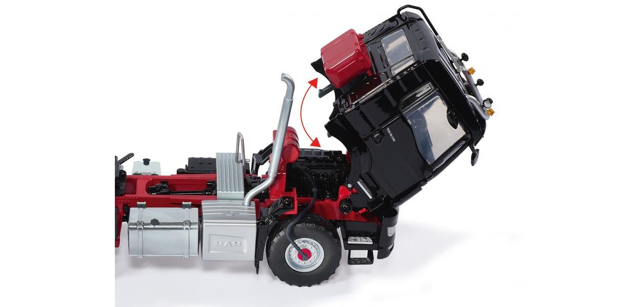 Tractor Wiking Man Tgs 18.510 4x4 Bl De 2 Ejes, Modelo De Vehículo