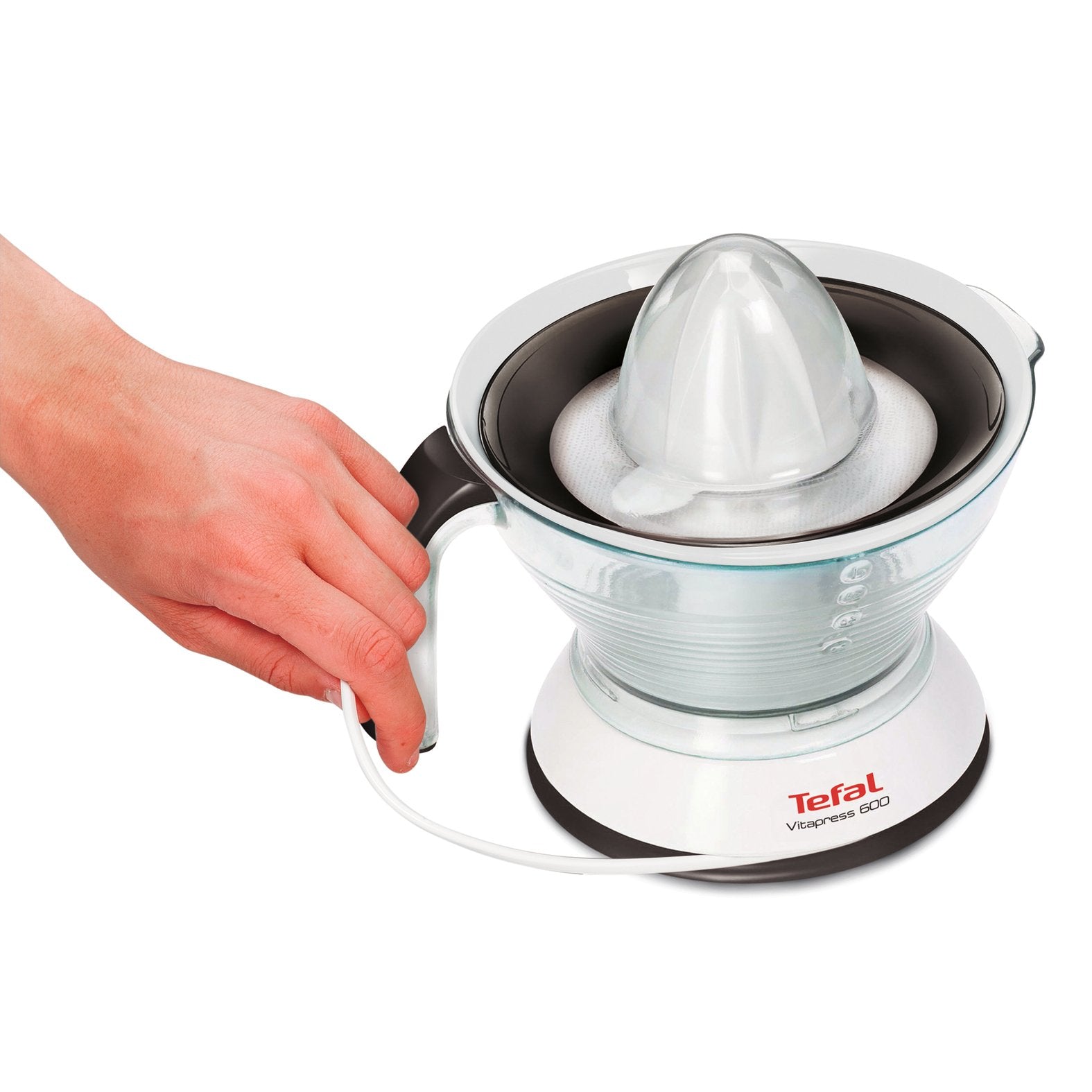 EAN 3045386373543 - Moulinex PC300B prensa de cítricos eléctricos 25 W Blanco, Gris imagen 6