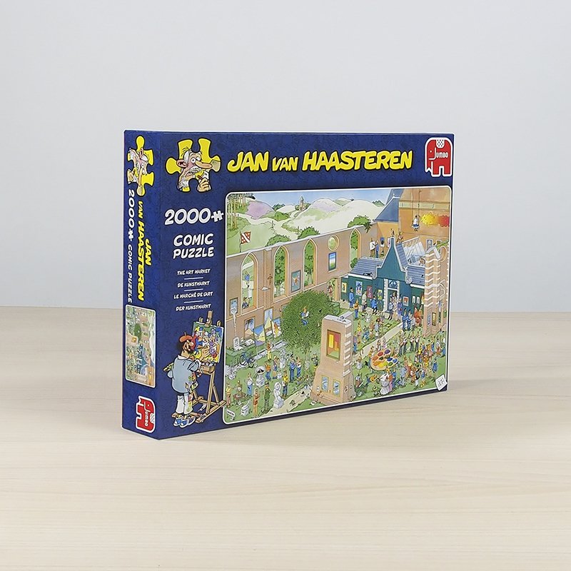 Jumbo Jan Van Haasteren Der Kunstmarkt 2000 Teile Puzzle (20023)