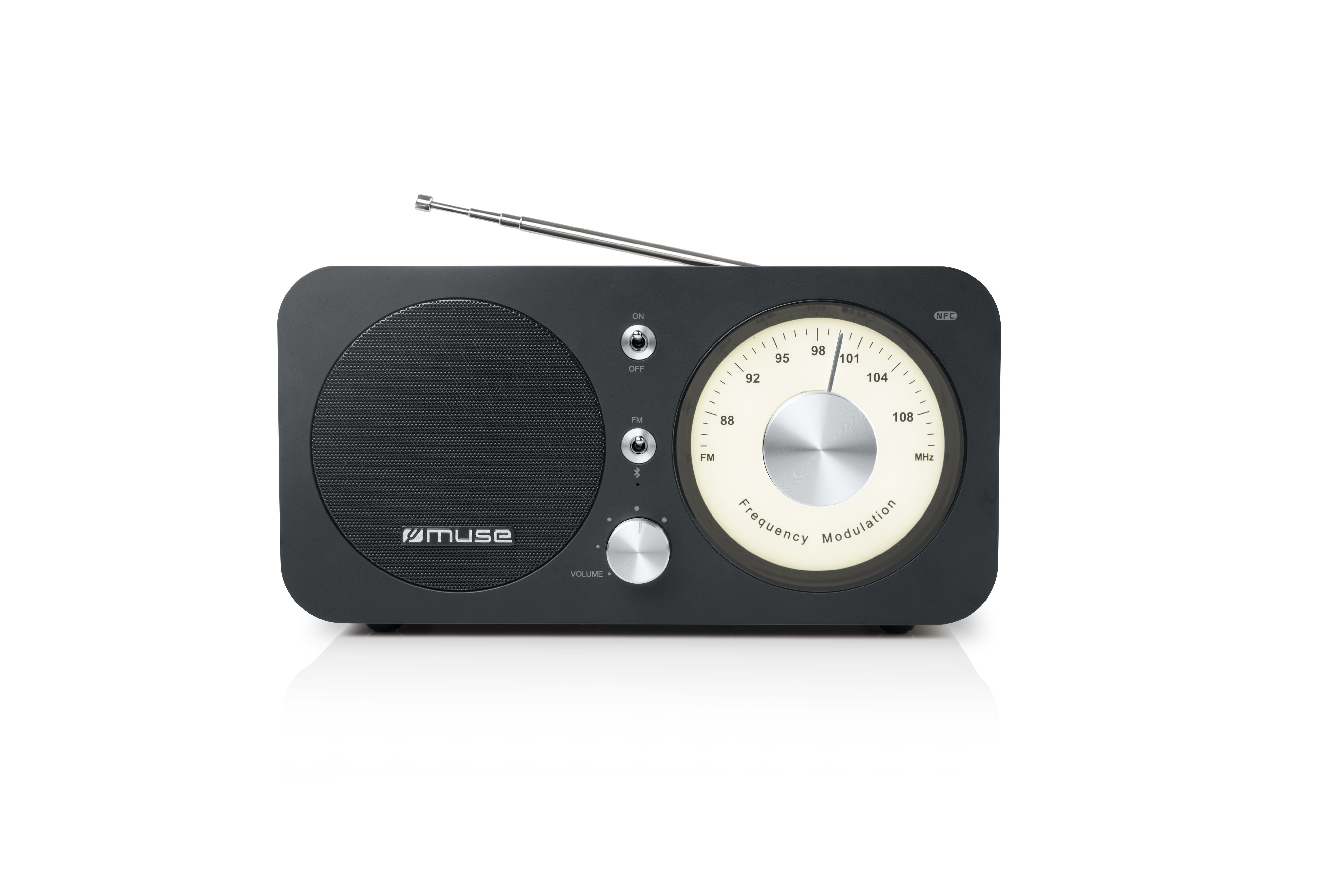 EAN 3700460206574 - Muse M-095 BT Portátil Negro imagen 1