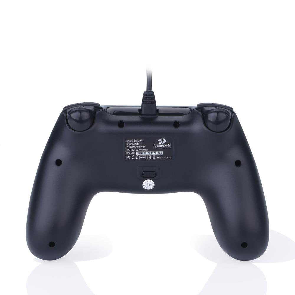 EAN 6950376750570 - REDRAGON G807 mando y volante Negro USB Gamepad Analógico/Digital PC, Playstation 3 imagen 4
