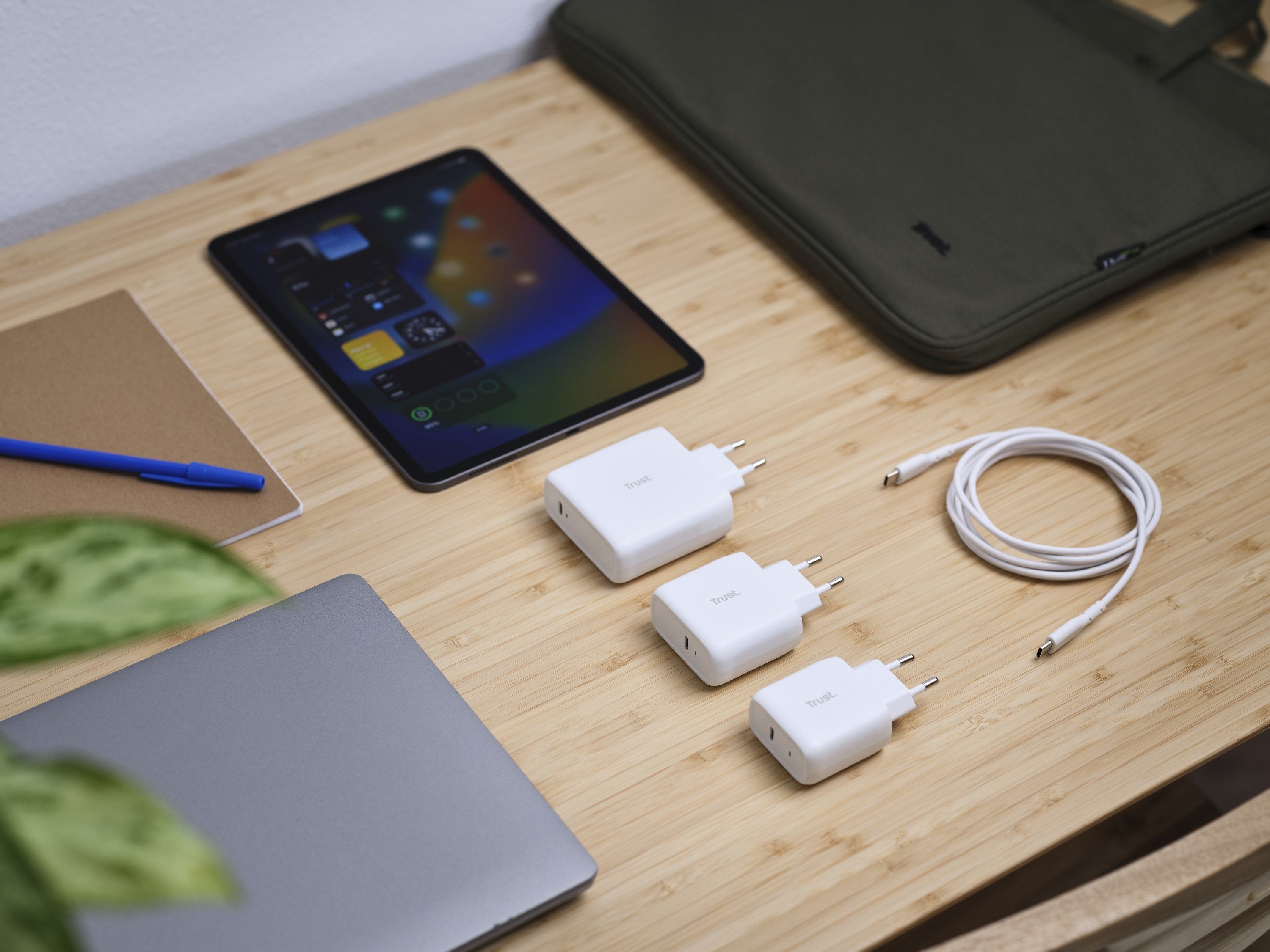 Cargador De Pared Trust Maxo 65w 1xusb Tipo-C 65w