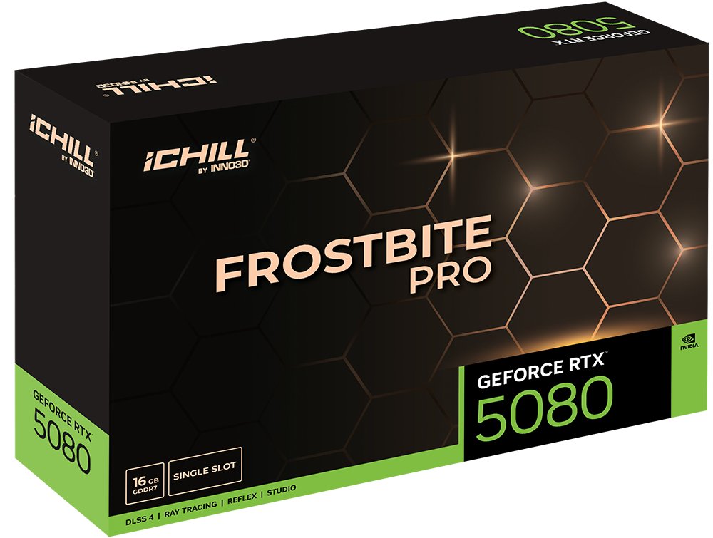 Inno3d Rtx5080 Ichill Frombite Pro 16gb Gddr7 Hdmi 3xdp